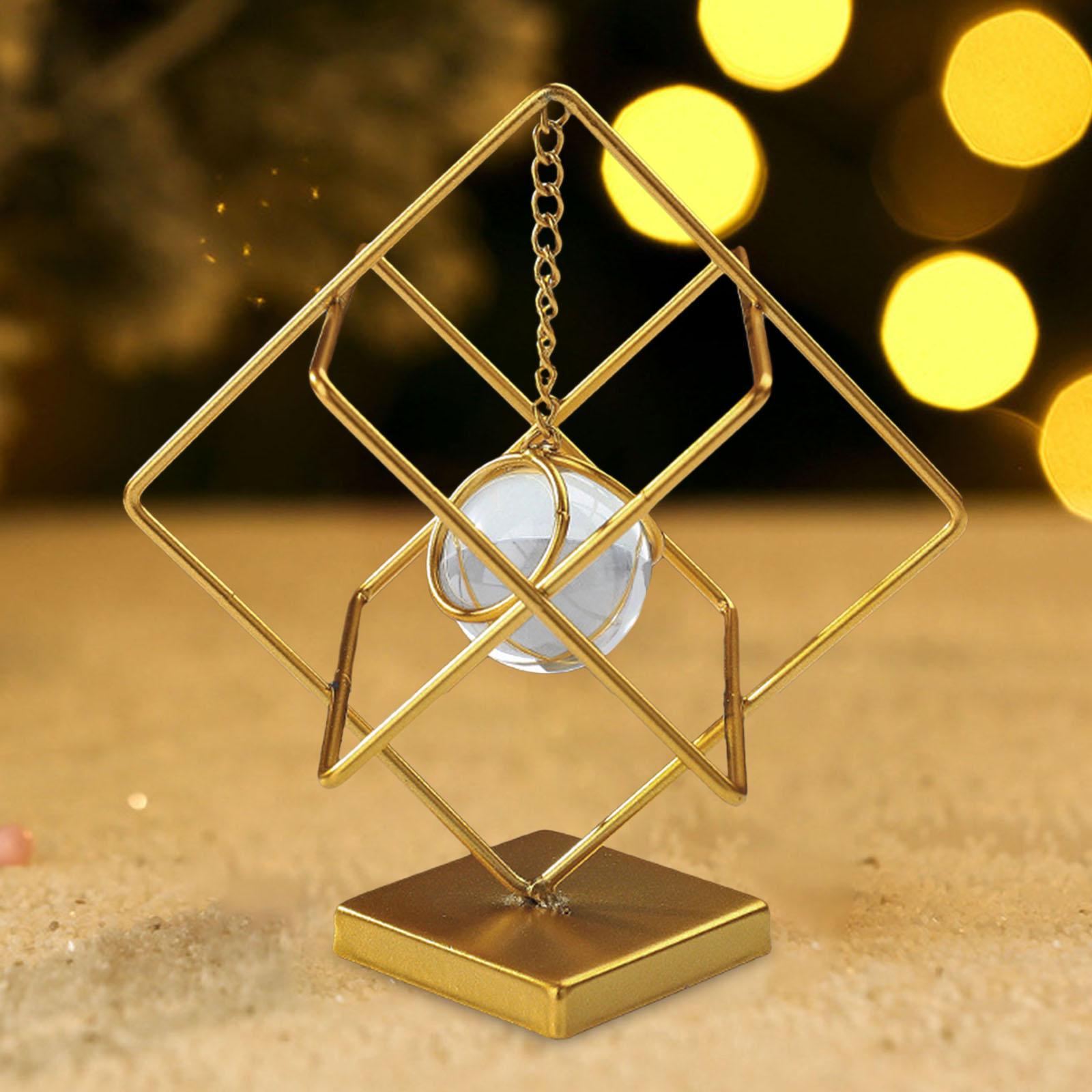 Nordic Desk Decor Crafts Geometric Sculpture for Home Porch Farmhouse Style C