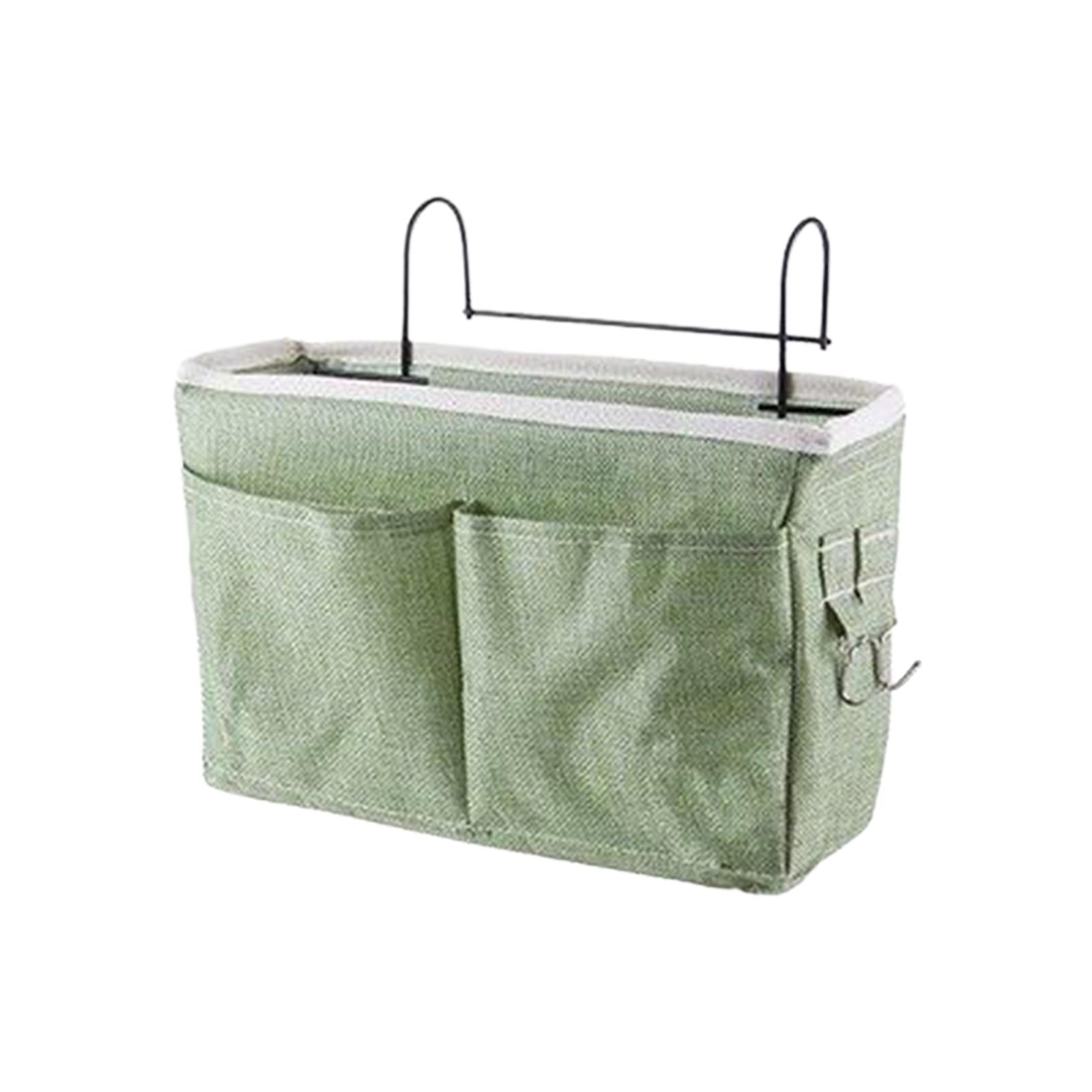 Bedside Storage Multipurpose Organizer Box for Bathroom Laundry Room Kitchen Green