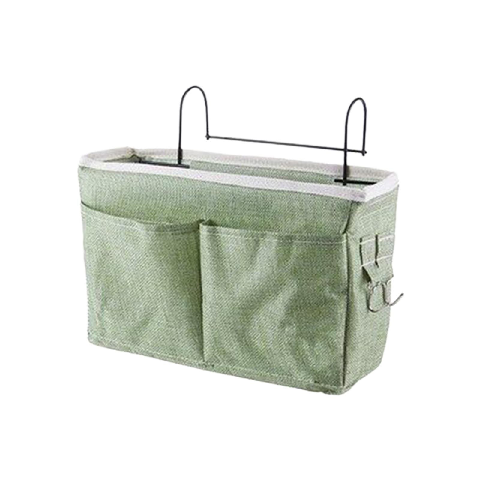 Bedside Storage Multipurpose Organizer Box for Bathroom Laundry Room Kitchen Green