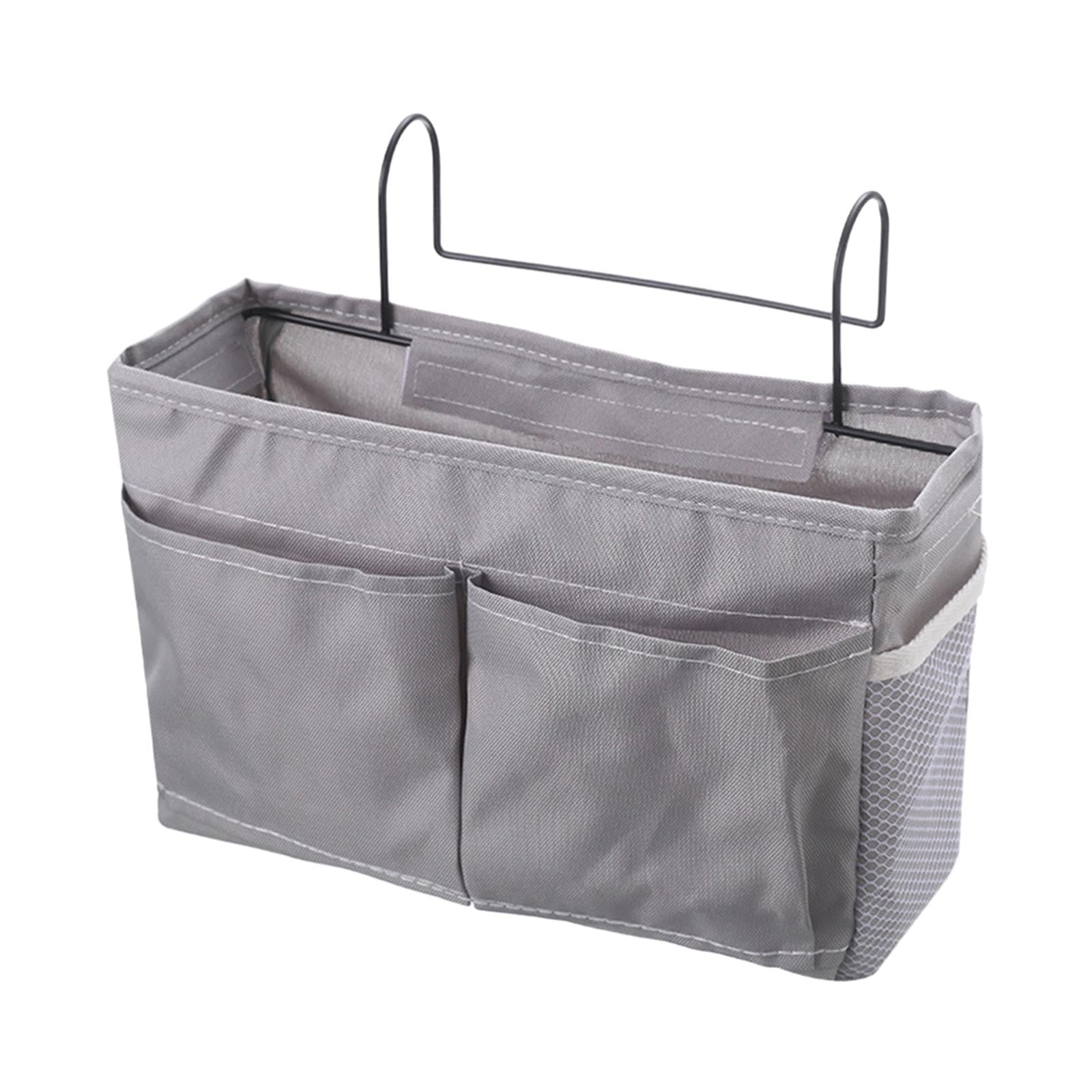 Bedside Storage Multipurpose Organizer Box for Bathroom Laundry Room Kitchen Gray