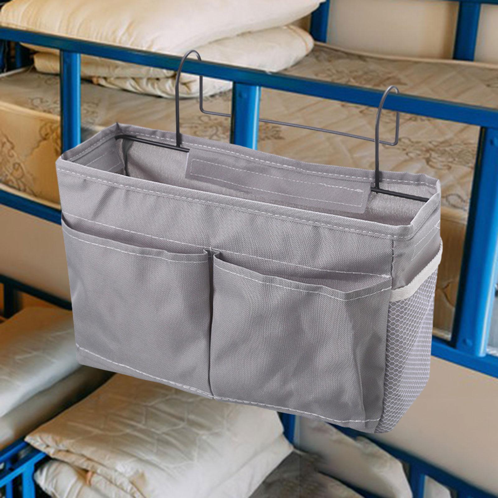 Bedside Storage Multipurpose Organizer Box for Bathroom Laundry Room Kitchen Gray