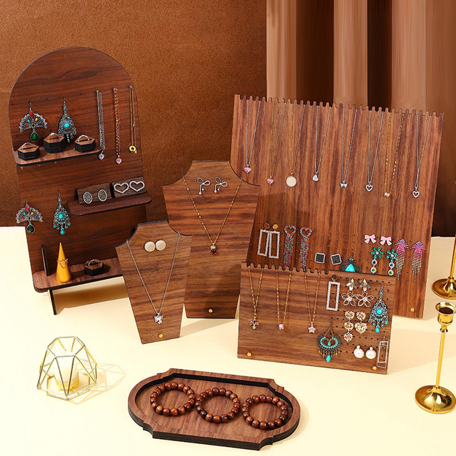 Jewelry Organizer Showcase Jewelry Display for Dresser Counter Store Display Style F