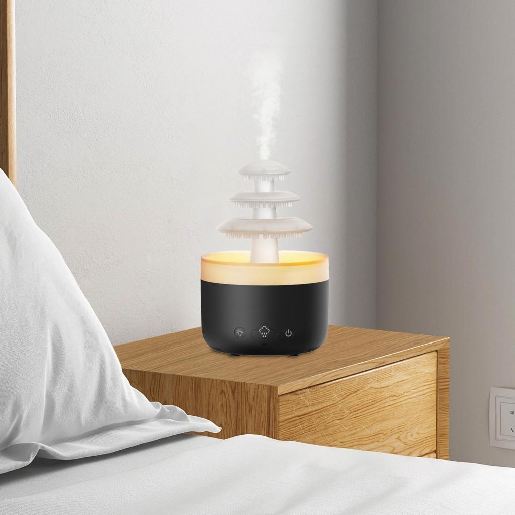 Essential Oil Diffuser Raindrops Mist Humidifier for Bedroom Office Families
