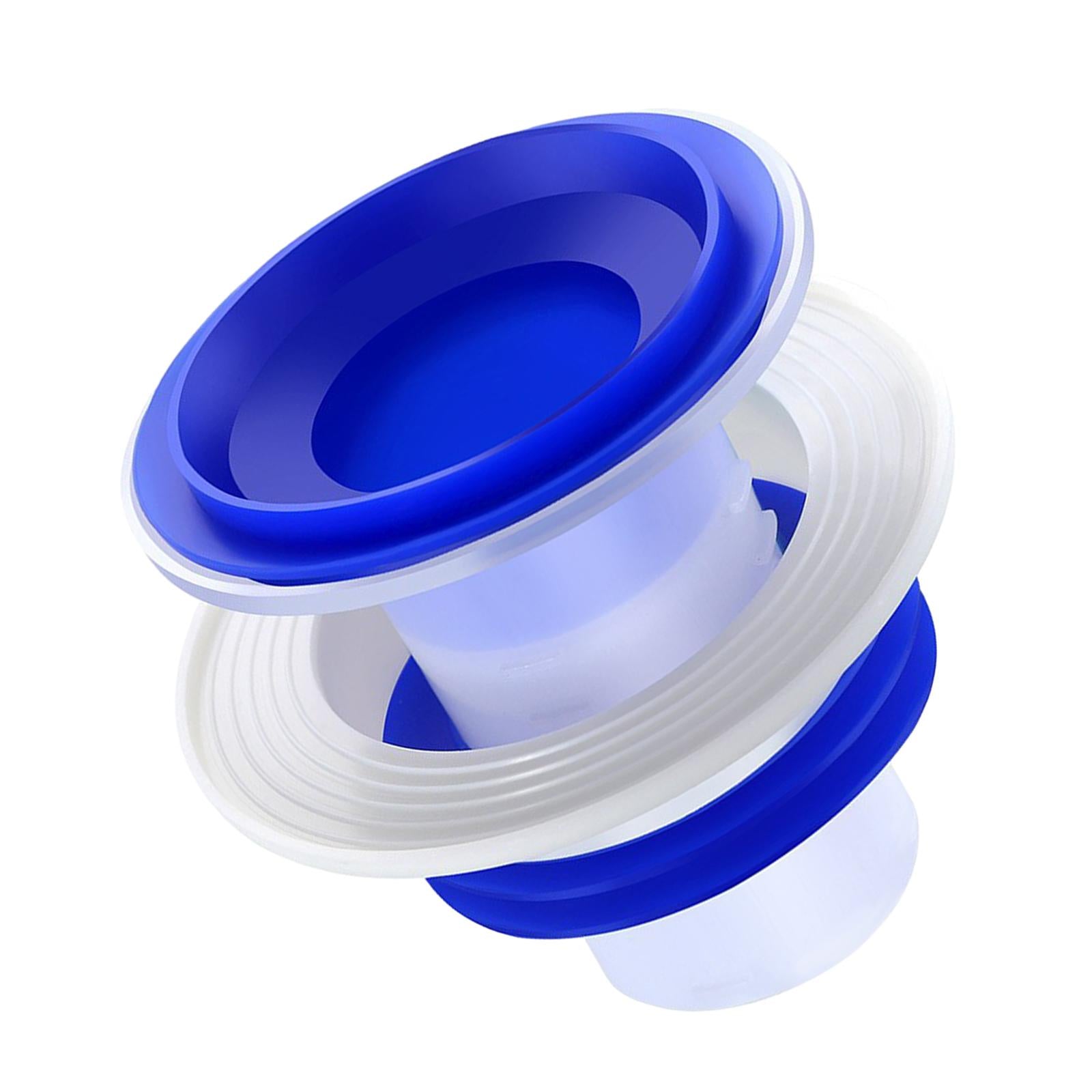 Toilet Odor Prevent Plug Silicone Flange Ring for Bathroom Restroom Lavatory