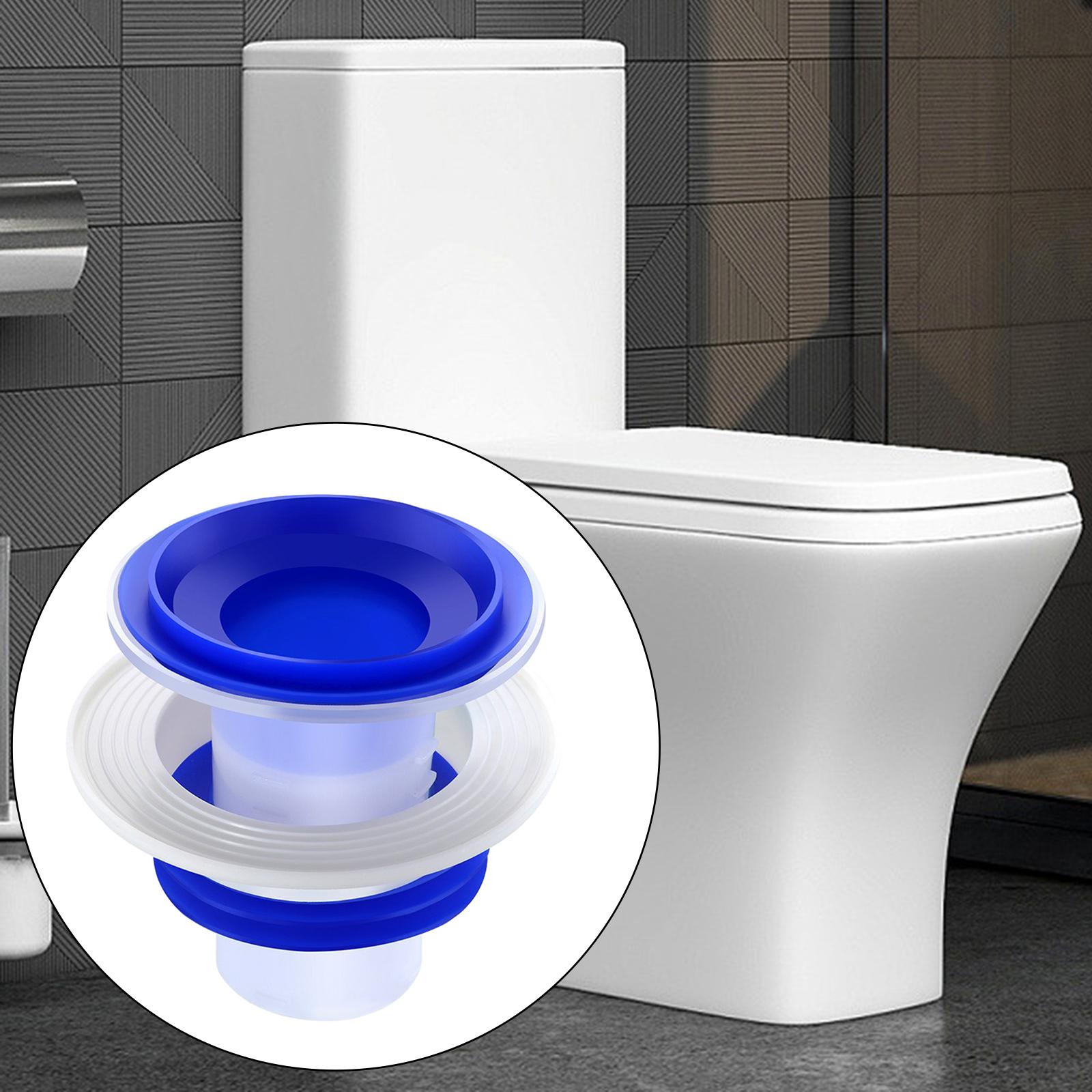 Toilet Odor Prevent Plug Silicone Flange Ring for Bathroom Restroom Lavatory