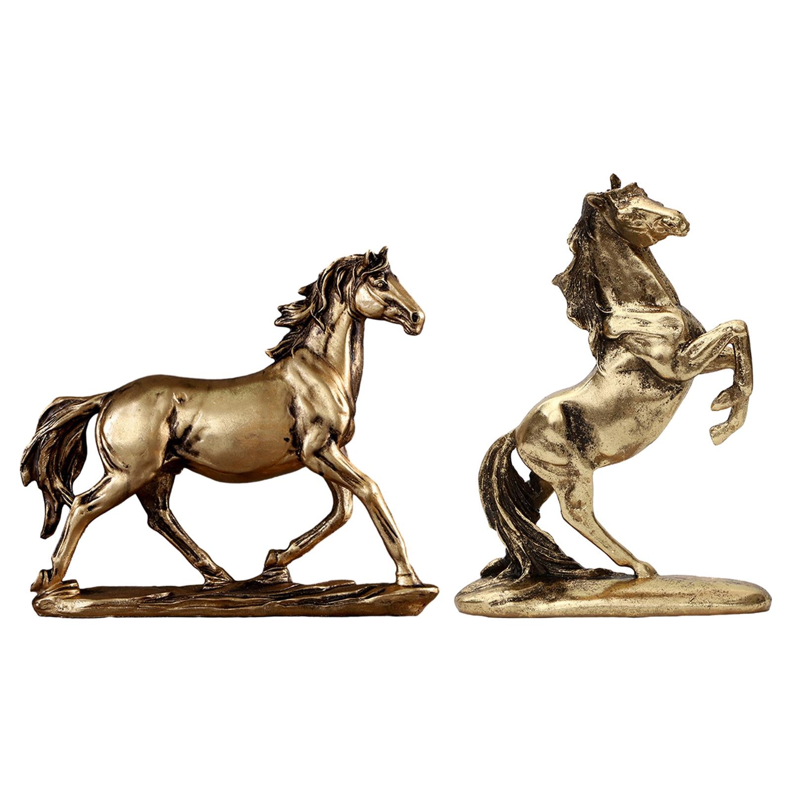 Horse Statue Modern Furnishing Horse Sculpture for Bedroom Study Living Room Standing
