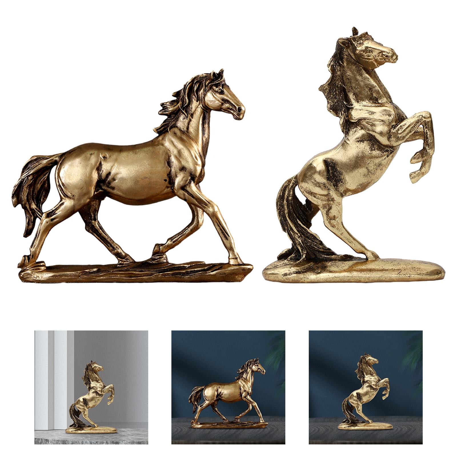 Horse Statue Modern Furnishing Horse Sculpture for Bedroom Study Living Room Standing
