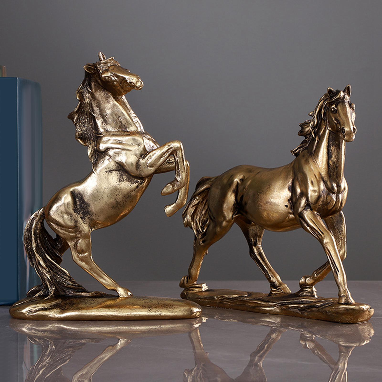 Horse Statue Modern Furnishing Horse Sculpture for Bedroom Study Living Room Standing