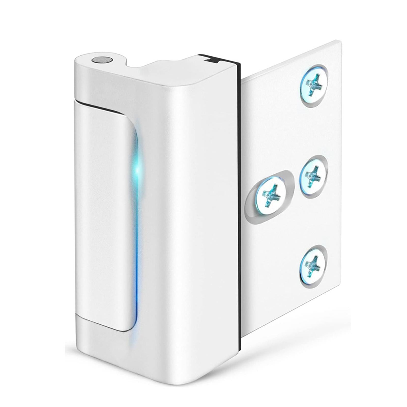 Childproof Door Reinforcement Lock Multipurpose Childproof Safety Door Locks White