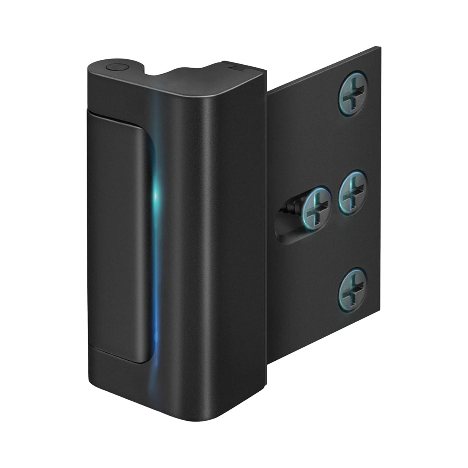 Childproof Door Reinforcement Lock Multipurpose Childproof Safety Door Locks Black