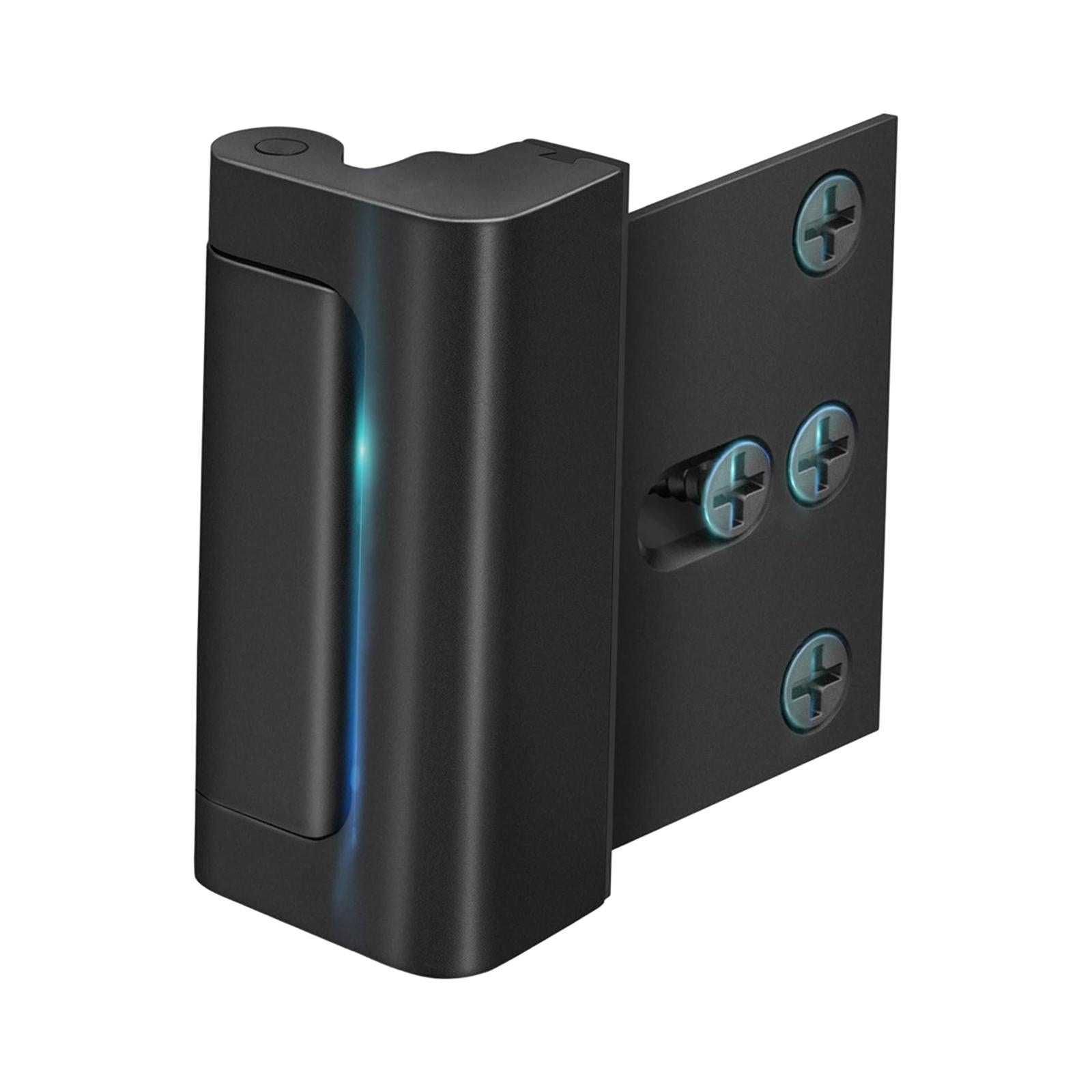 Childproof Door Reinforcement Lock Multipurpose Childproof Safety Door Locks Black