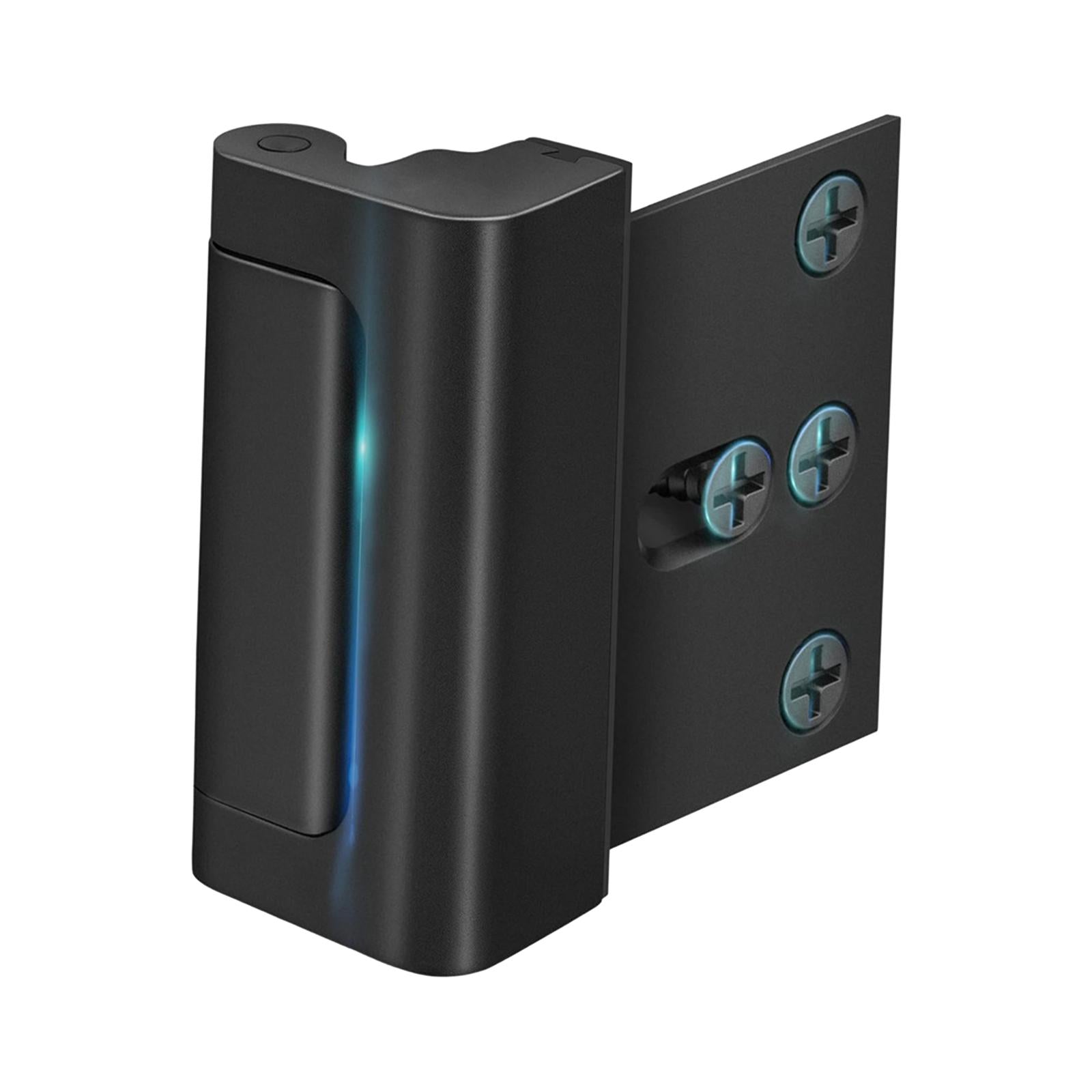 Childproof Door Reinforcement Lock Multipurpose Childproof Safety Door Locks Black