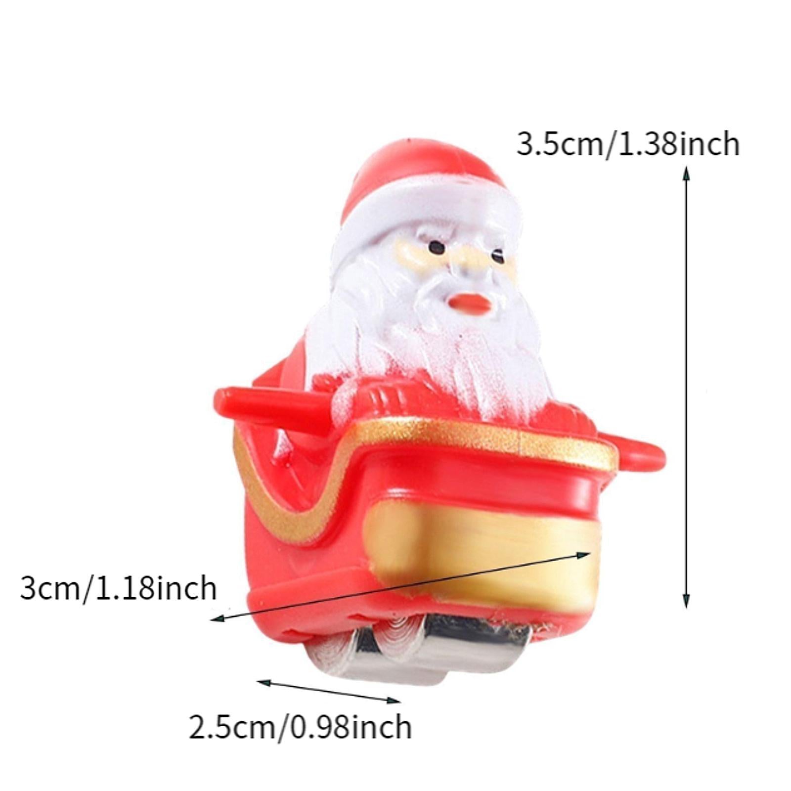 3x Electric Climbing Ladder Santa Claus Gift Funny for Bedroom Desktop Shelf Small