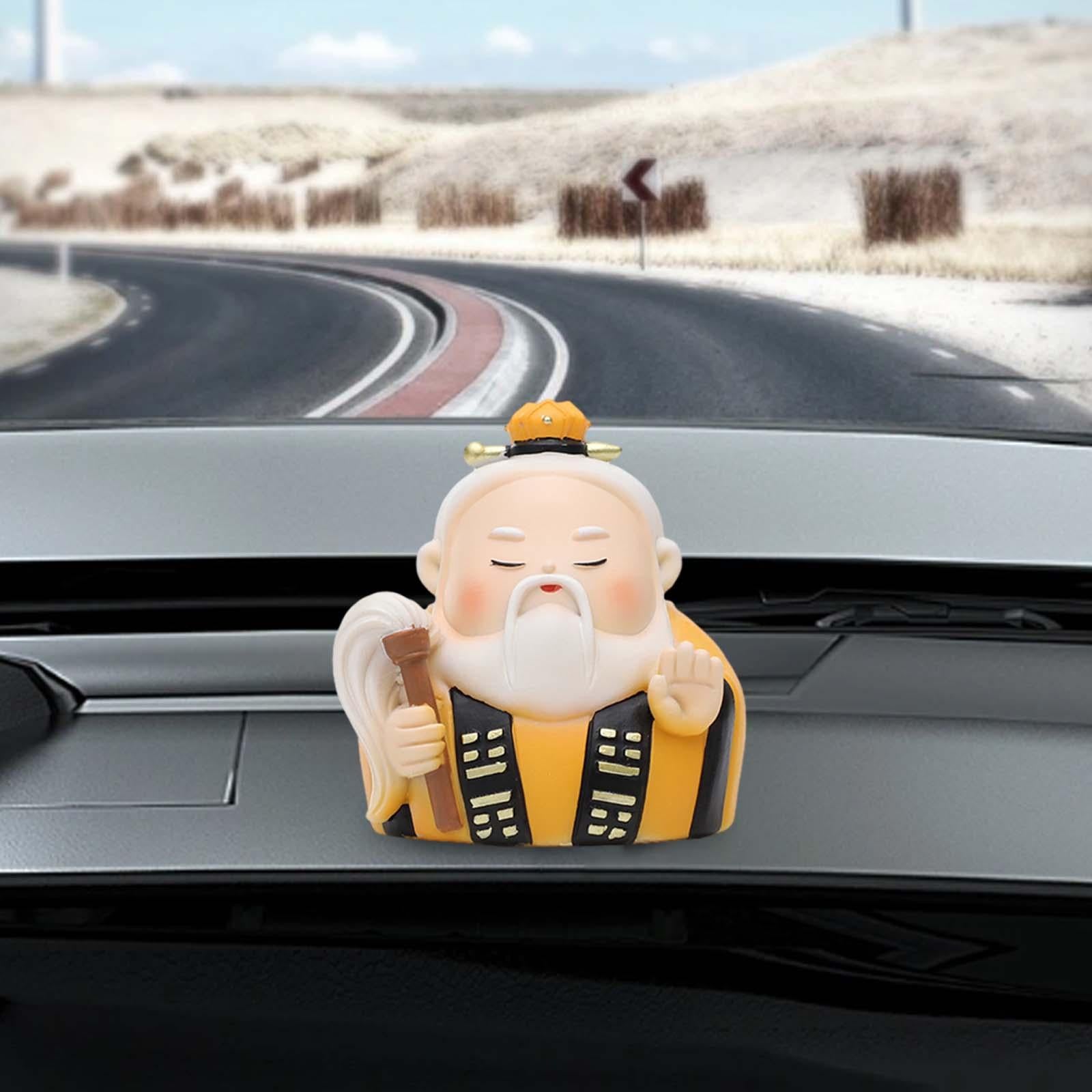 Car Dashboard Ornament Cute Resin Figurine Decoration for Shelves Decoration Style B