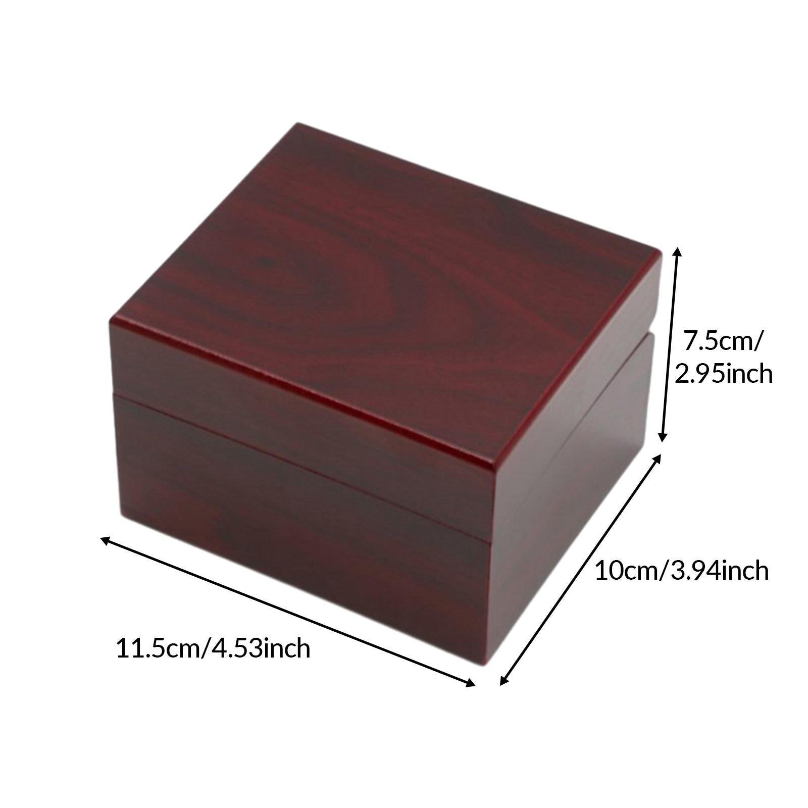 Single Watch Jewelry Box Watch Gift Box Earring Container Premium Watch Case