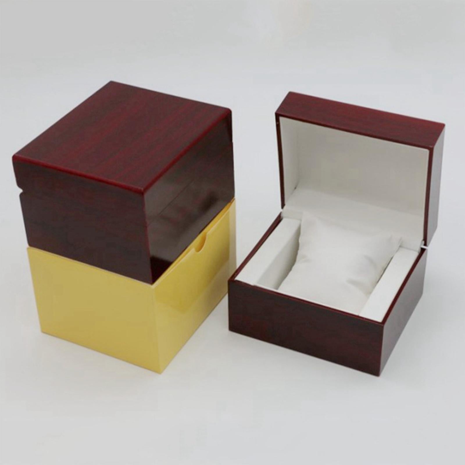 Single Watch Jewelry Box Watch Gift Box Earring Container Premium Watch Case