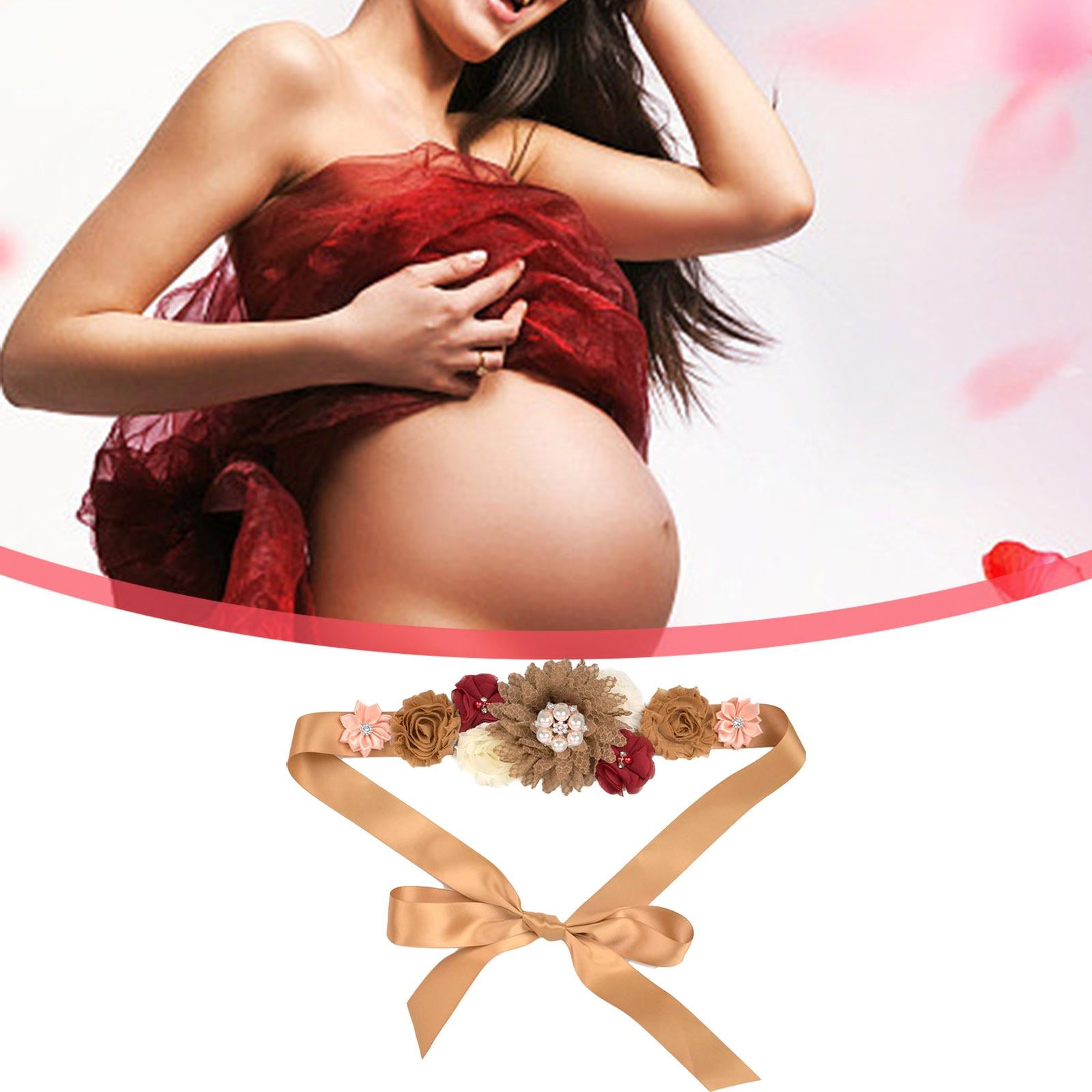Maternity Sash Belt Sash Belt for Baby Shower Party Supplies Keepsake Gifts without corsage