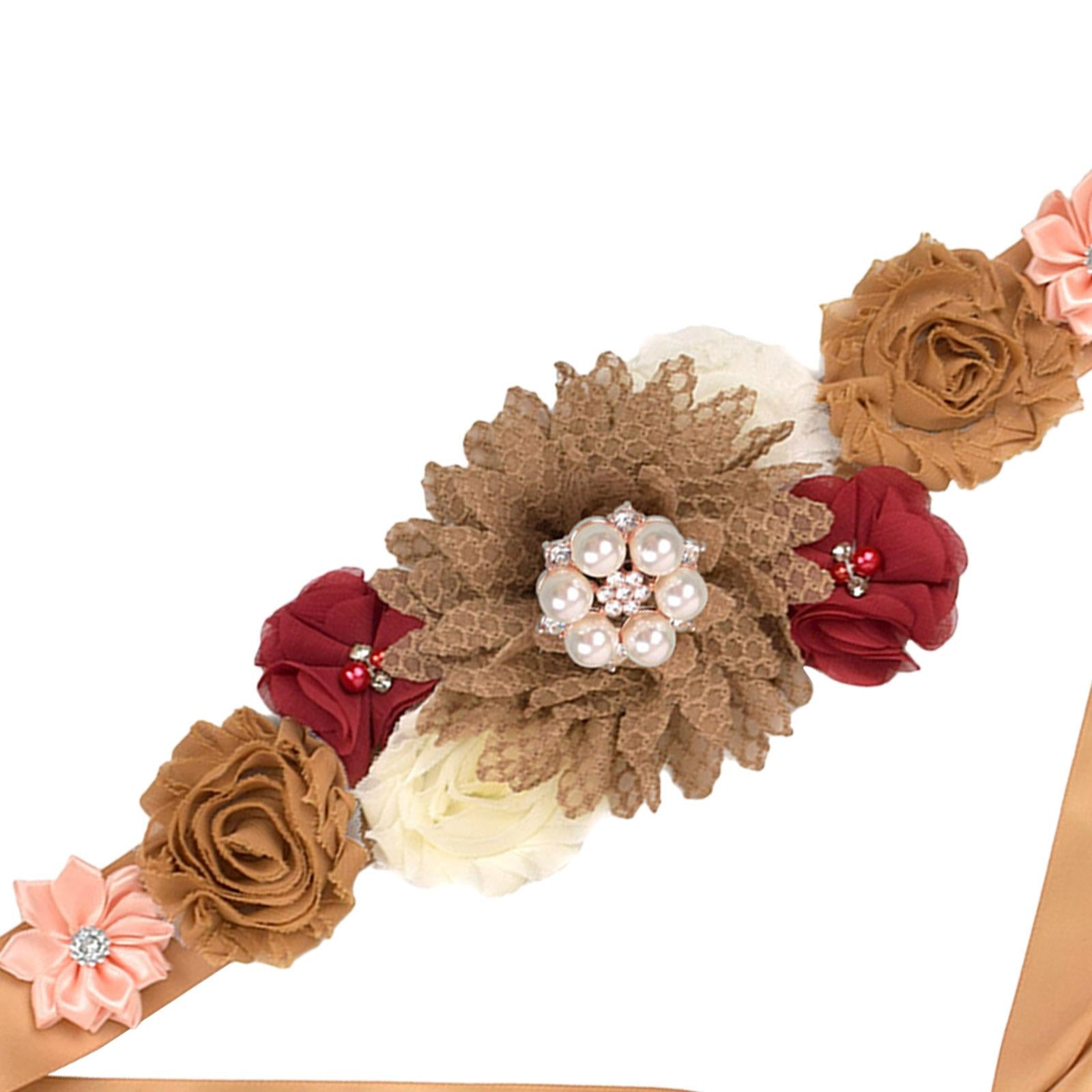 Maternity Sash Belt Sash Belt for Baby Shower Party Supplies Keepsake Gifts without corsage