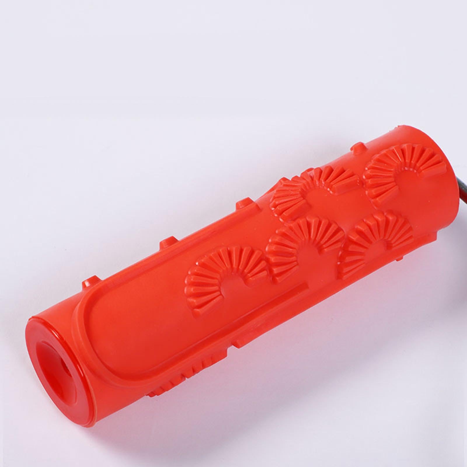 7inch Embossing Patterned Paint Roller Accessory for Household Wall Painting Style A