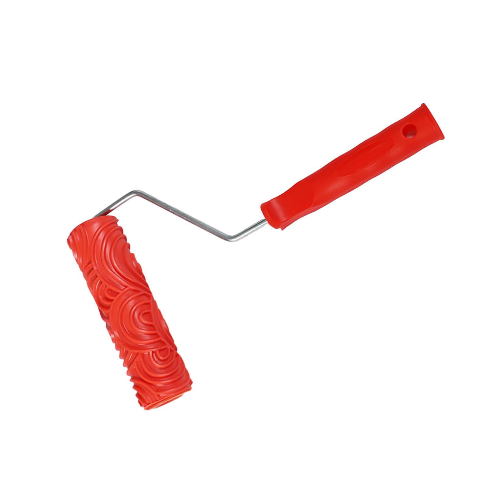 7inch Embossing Patterned Paint Roller Accessory for Household Wall Painting Style C