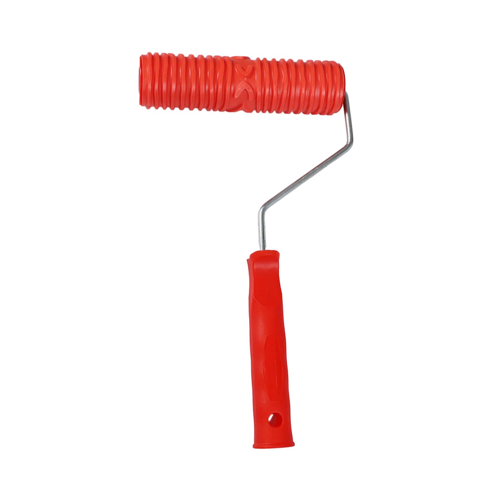 7inch Embossing Patterned Paint Roller Accessory for Household Wall Painting Style D