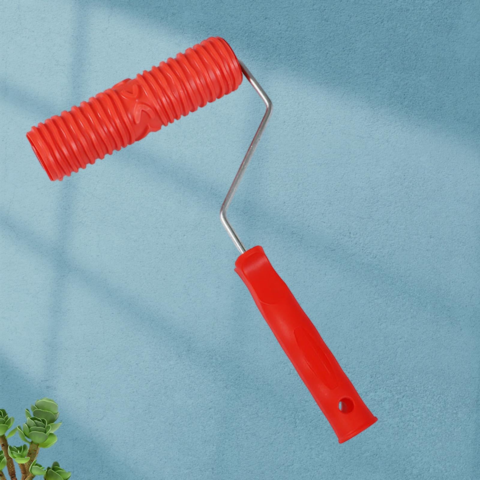 7inch Embossing Patterned Paint Roller Accessory for Household Wall Painting Style D