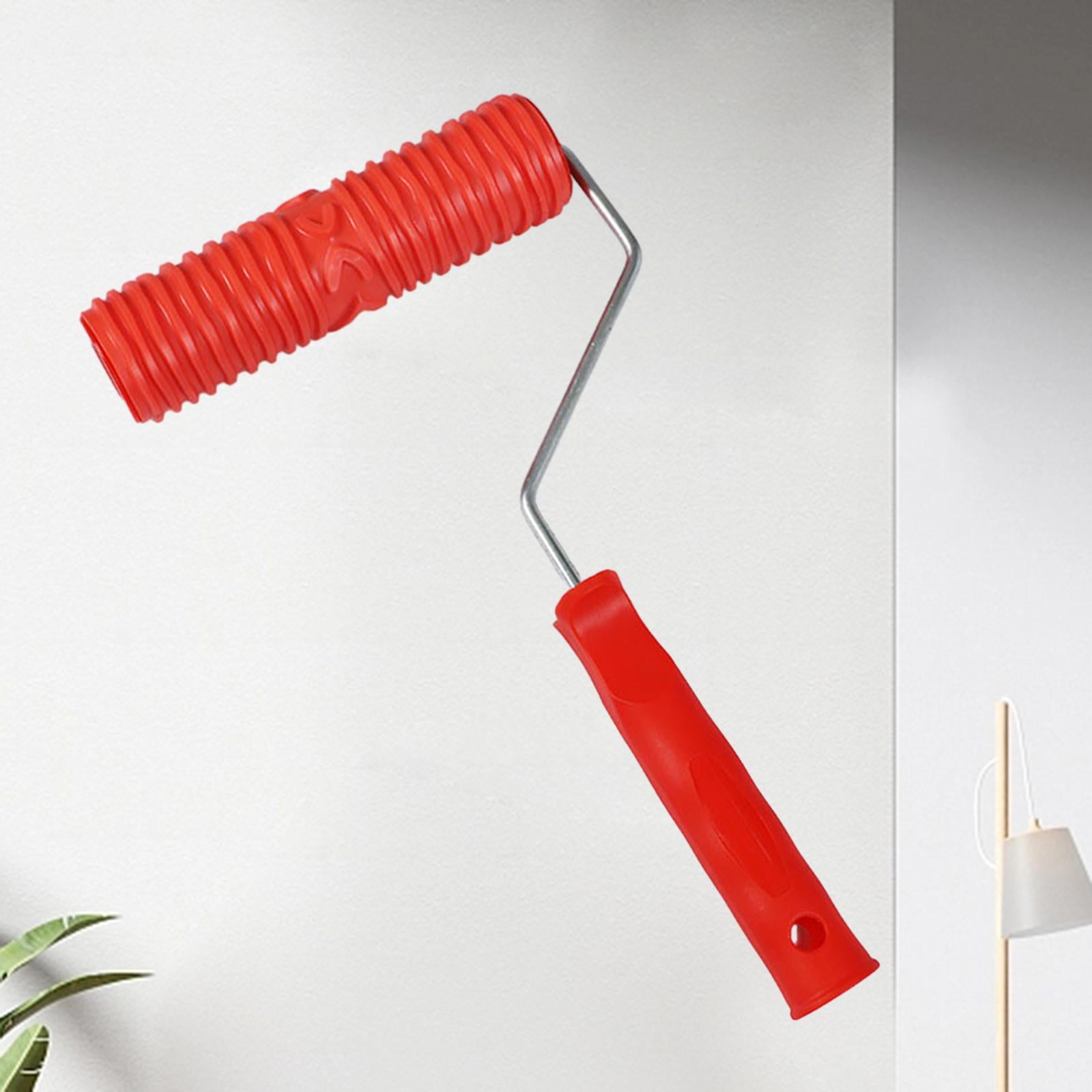 7inch Embossing Patterned Paint Roller Accessory for Household Wall Painting Style D