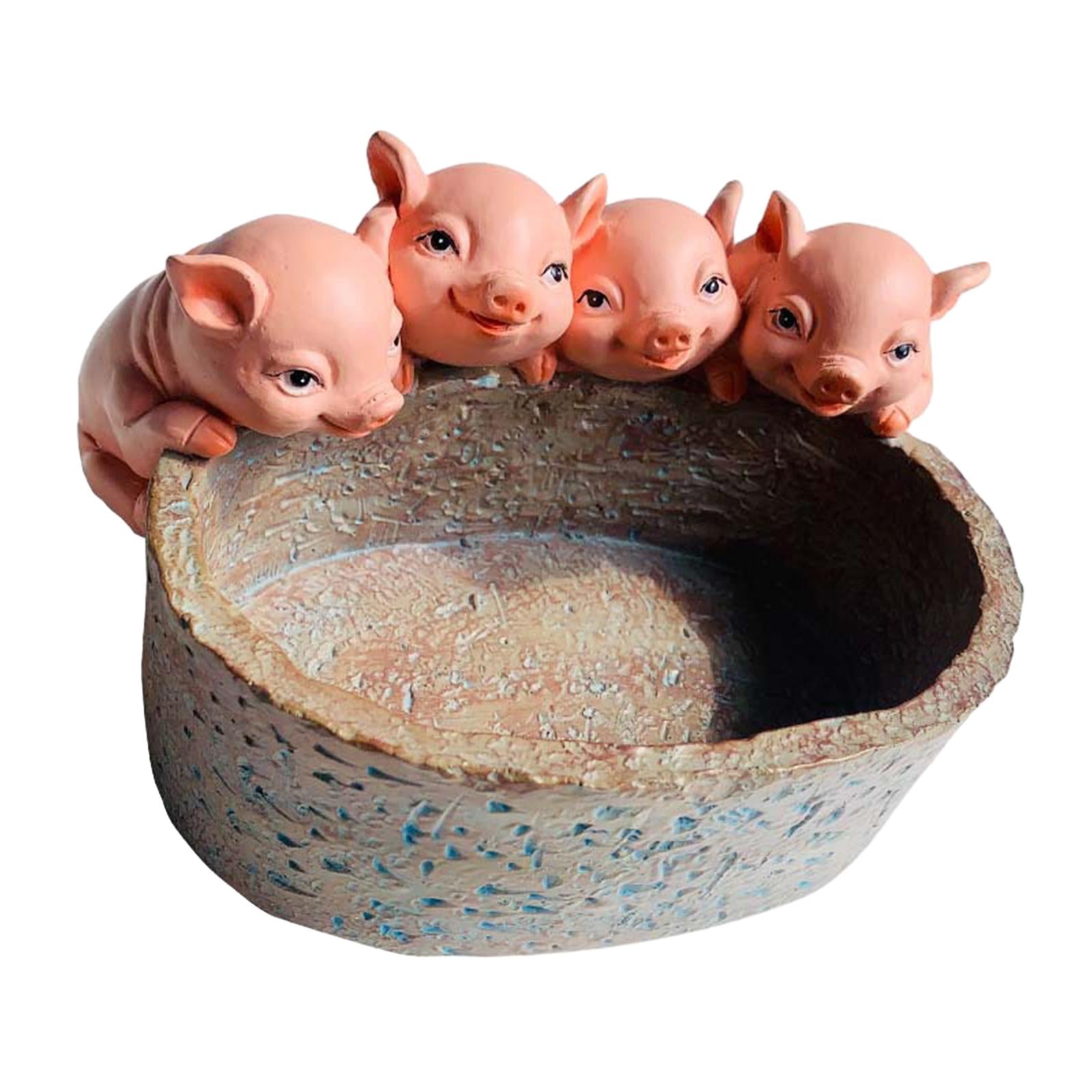 Flower Pot Cute Animals Indoor Planters for Office Home Animal Bonsai Holder pink pig