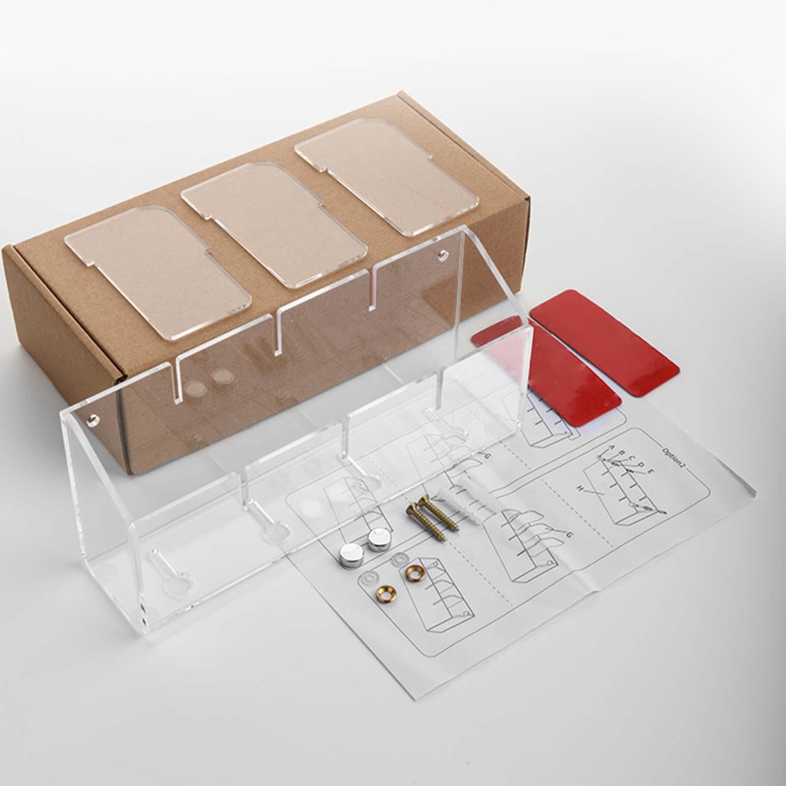 Remote Control Holder Container Phone Storage Rack for Bathroom Table Office