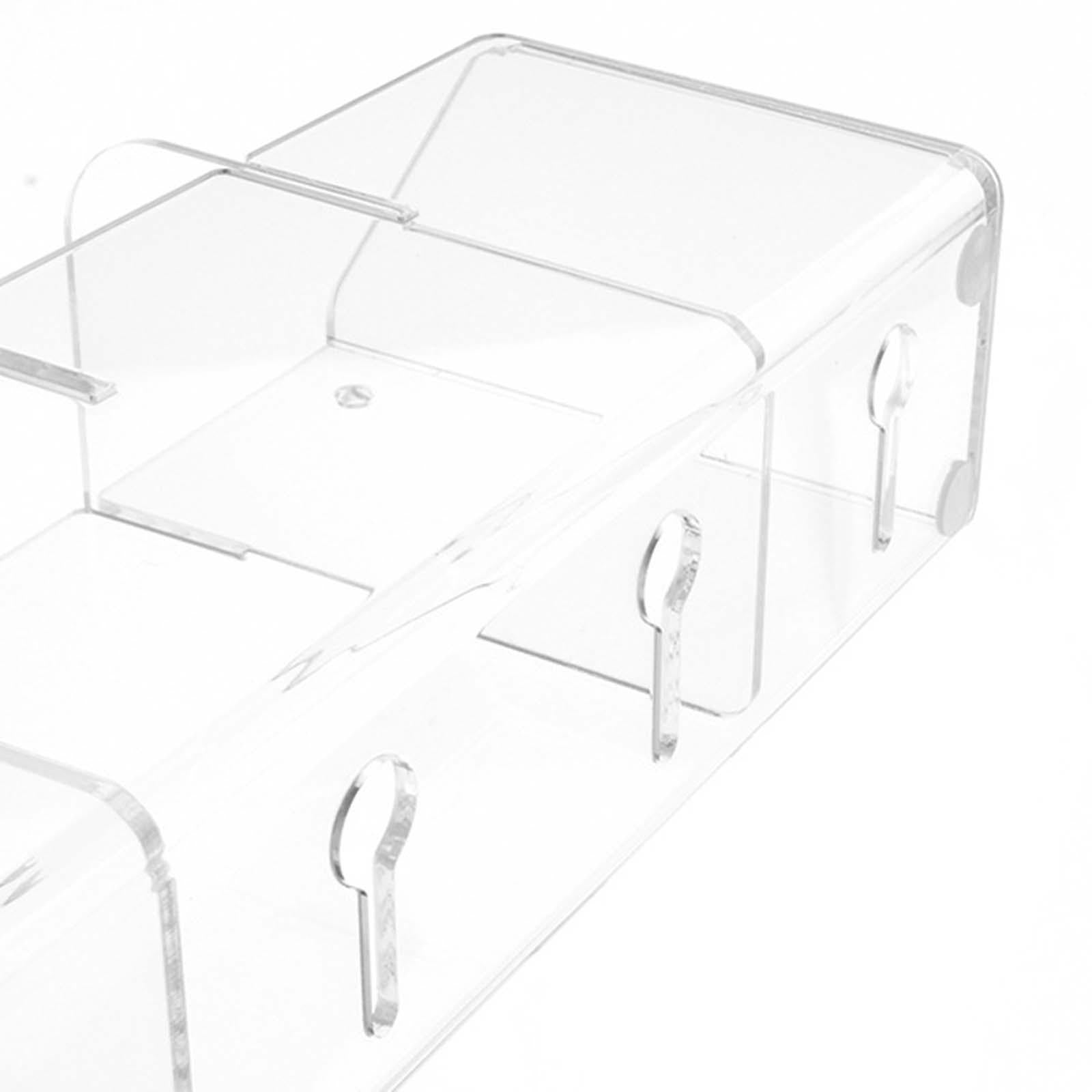 Remote Control Holder Container Phone Storage Rack for Bathroom Table Office