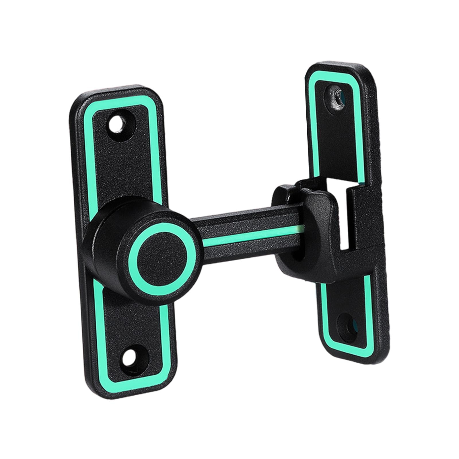 Barn Sliding Door Latch Lock Luminous Heavy Duty for Garden Bathroom Outdoor