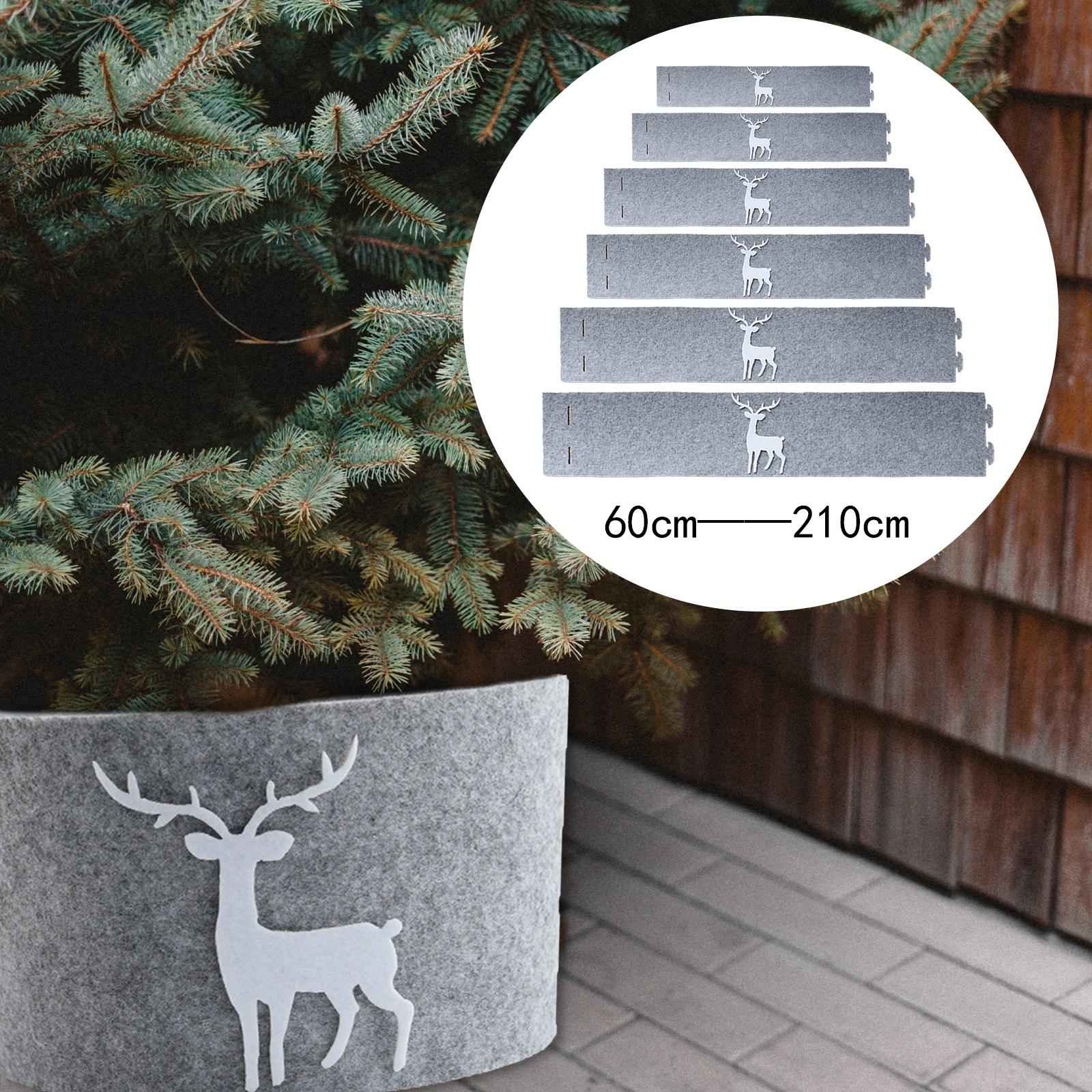 Christmas Tree Skirt Ring Classic Skirt for Festival Outdoor and Indoor 77cmx13cm