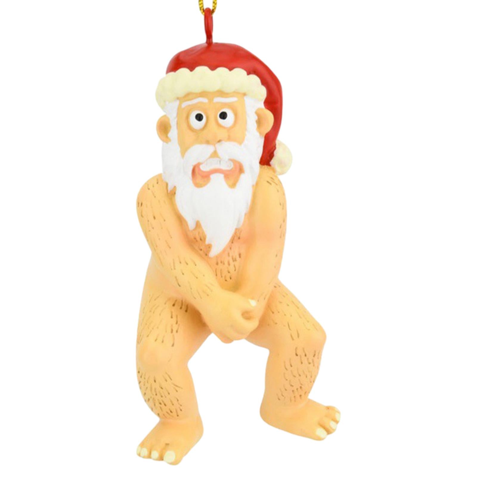 2023 Hanging Santa Claus Holiday Resin Decor Fireplace Xmas Tree Decorations
