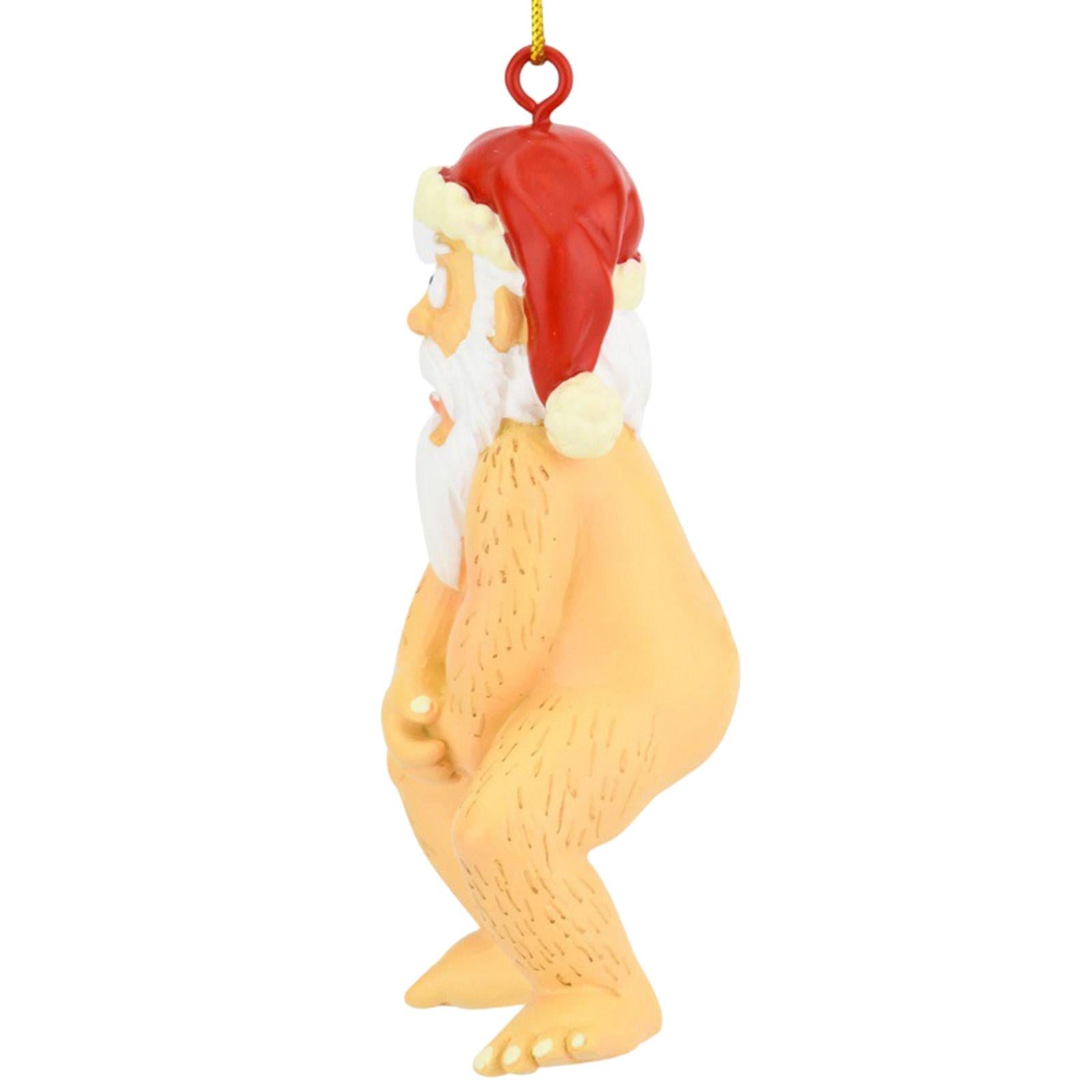 2023 Hanging Santa Claus Holiday Resin Decor Fireplace Xmas Tree Decorations