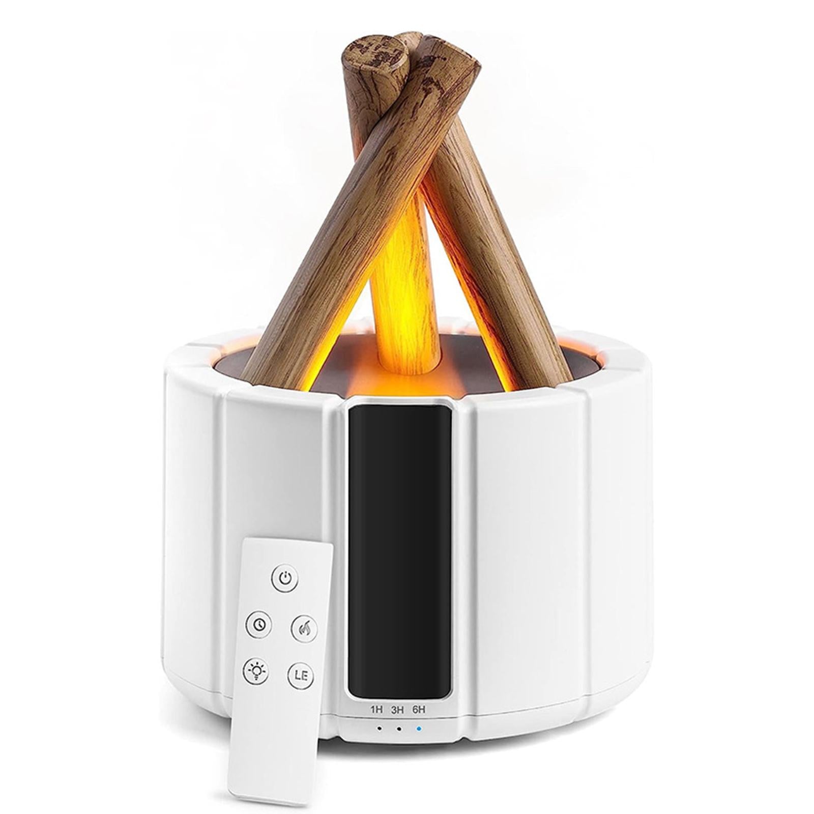 Flame Aroma Diffuser 250ml Air Humidifier for Office Decor SPA Gym Room