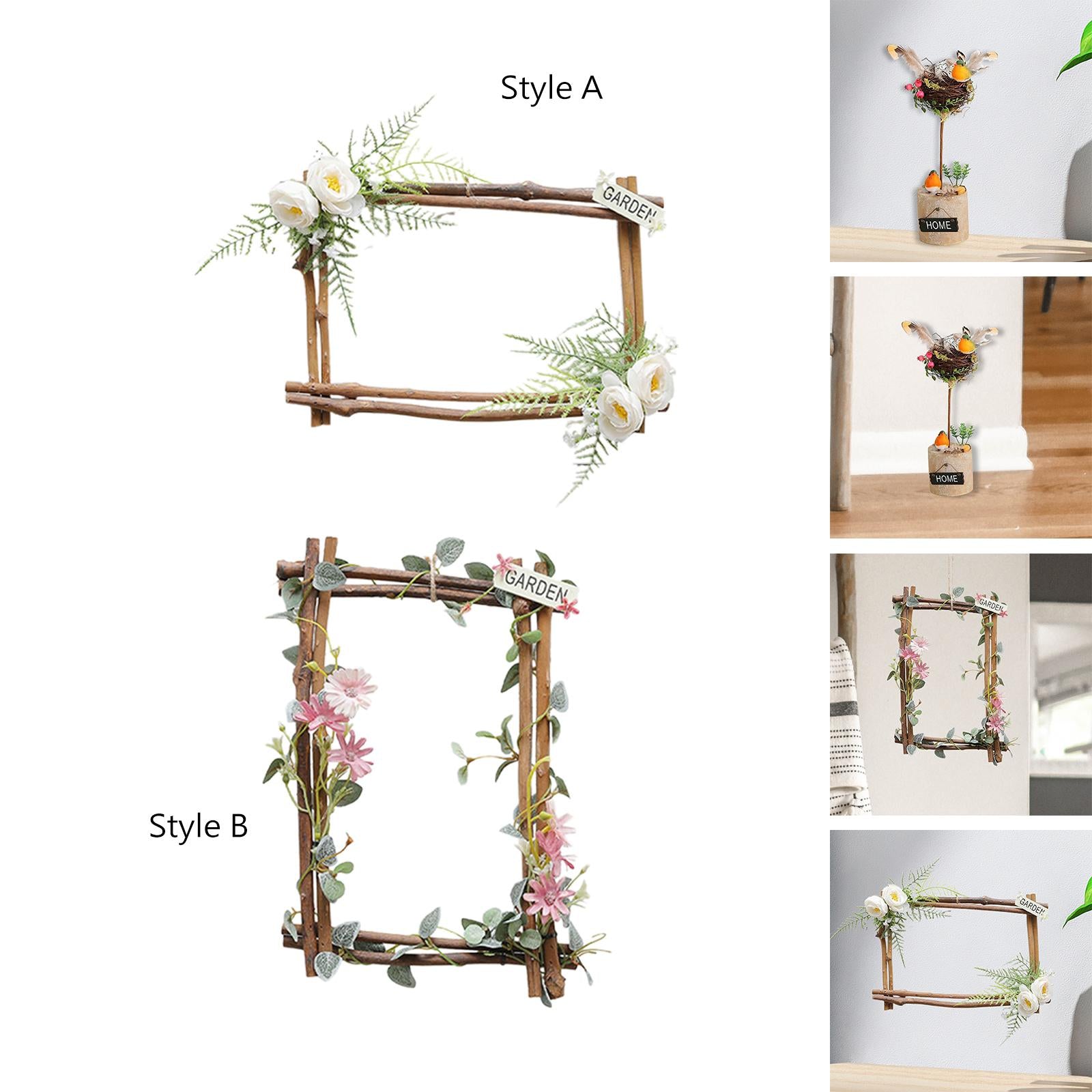 Photo Frame Home Decoration Minimalism Picture Frame for Bedroom Studio Home Style A