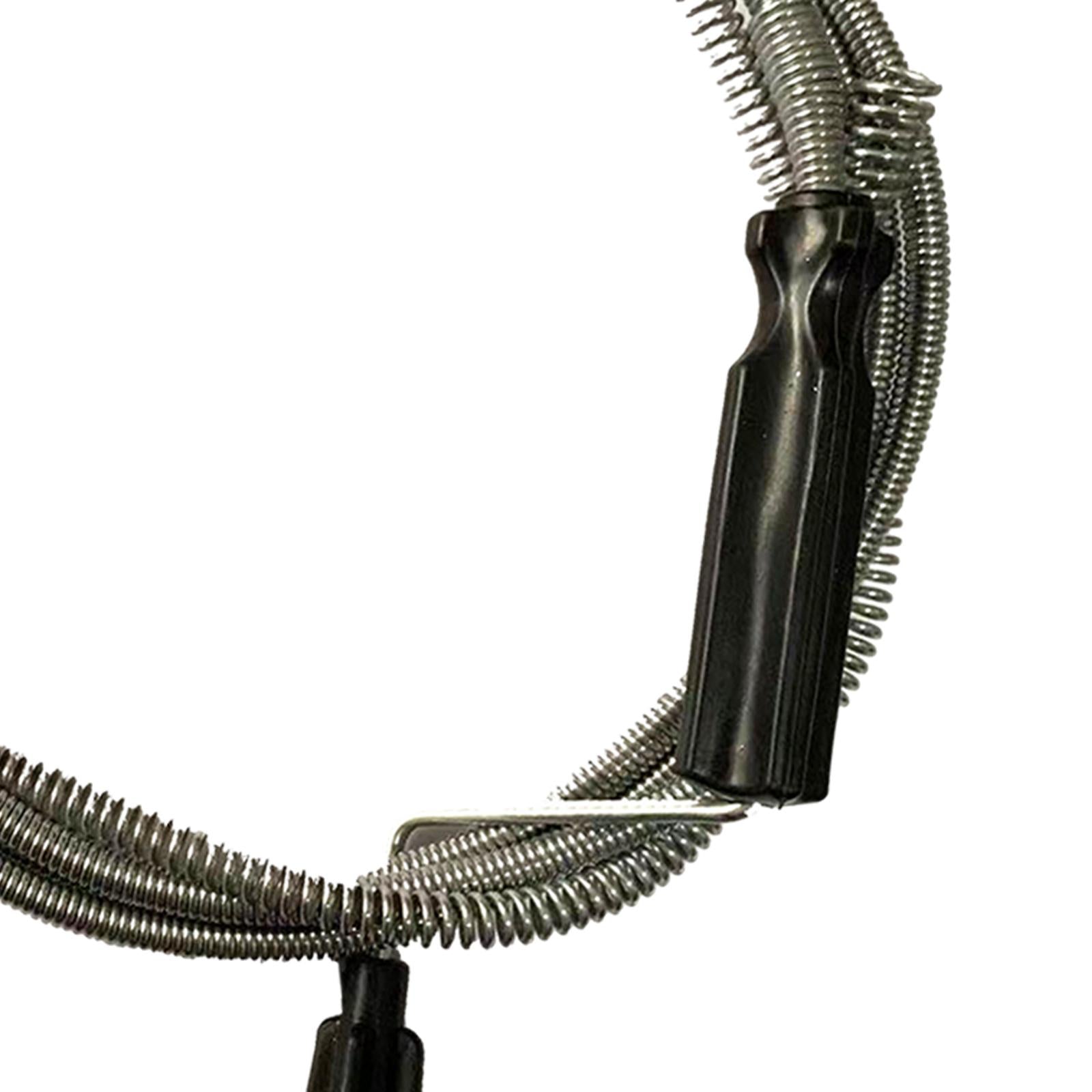 Sink Pipe Unblocker Bendable Steel Wire Drain Auger for Sinks Tubs 1.4meter