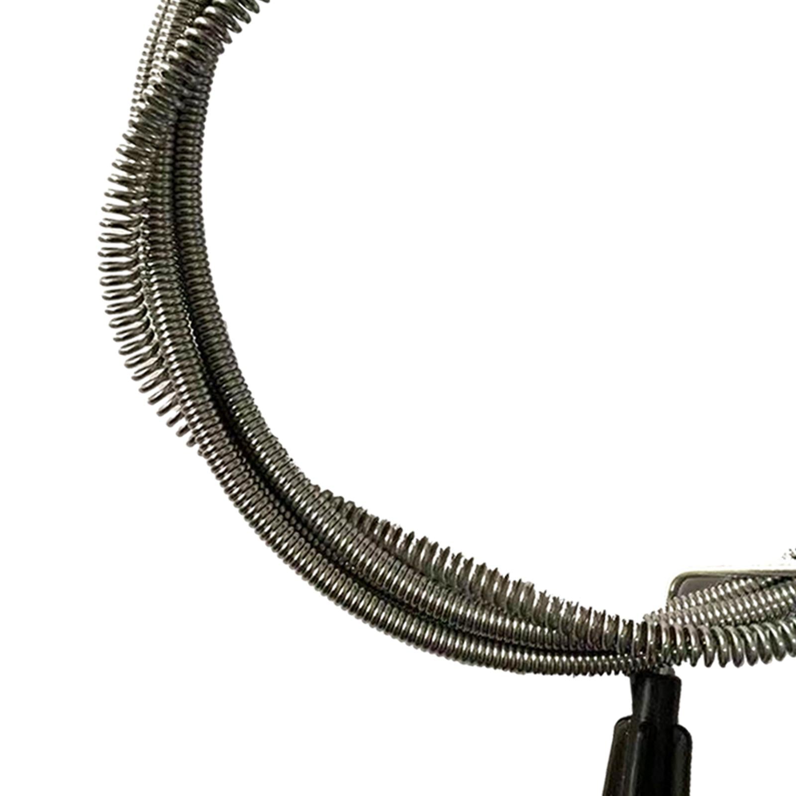 Sink Pipe Unblocker Bendable Steel Wire Drain Auger for Sinks Tubs 1.4meter