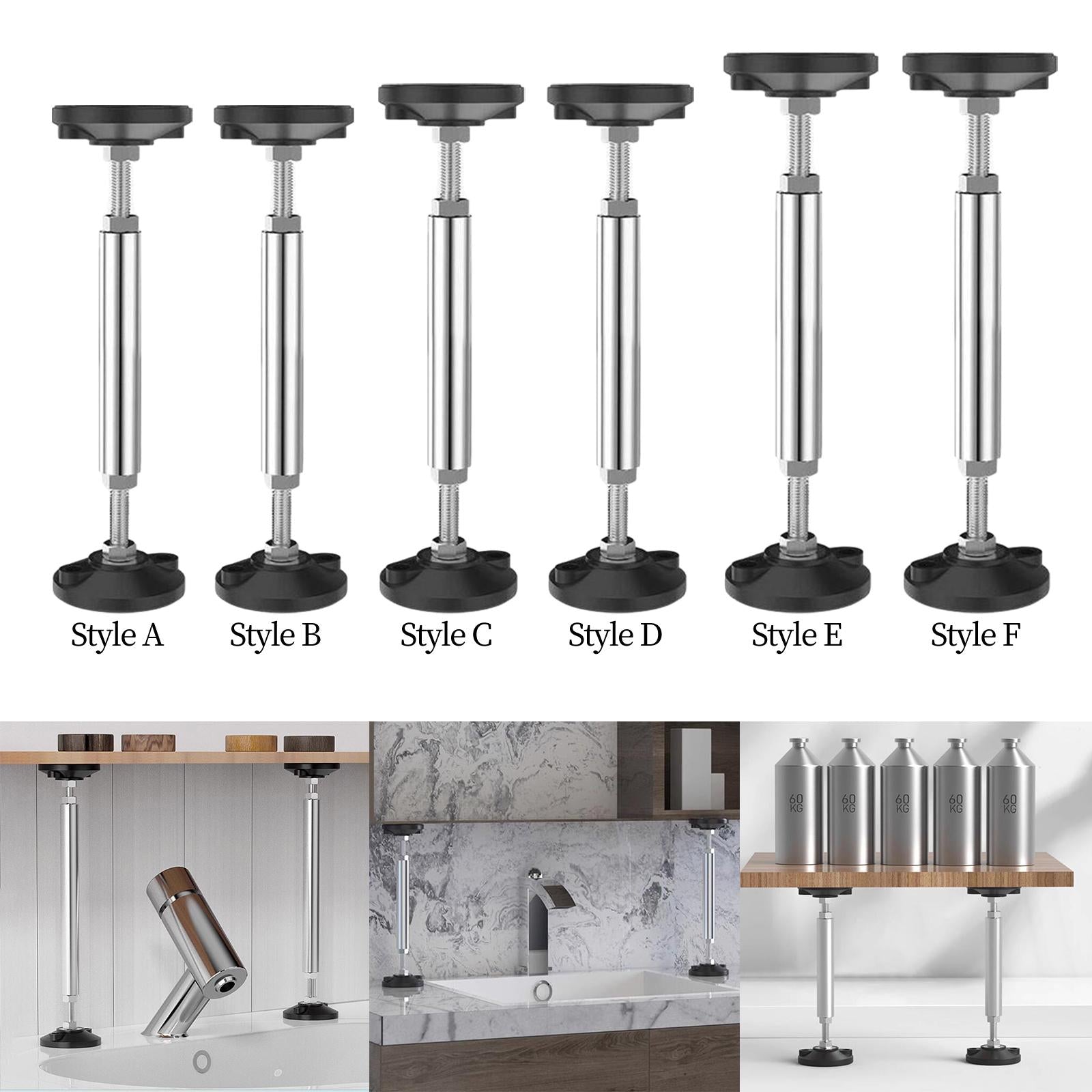 Cabinet Leveling Leg Kitchen Vanities Support Foot Stable Base Cupboard Foot Style A