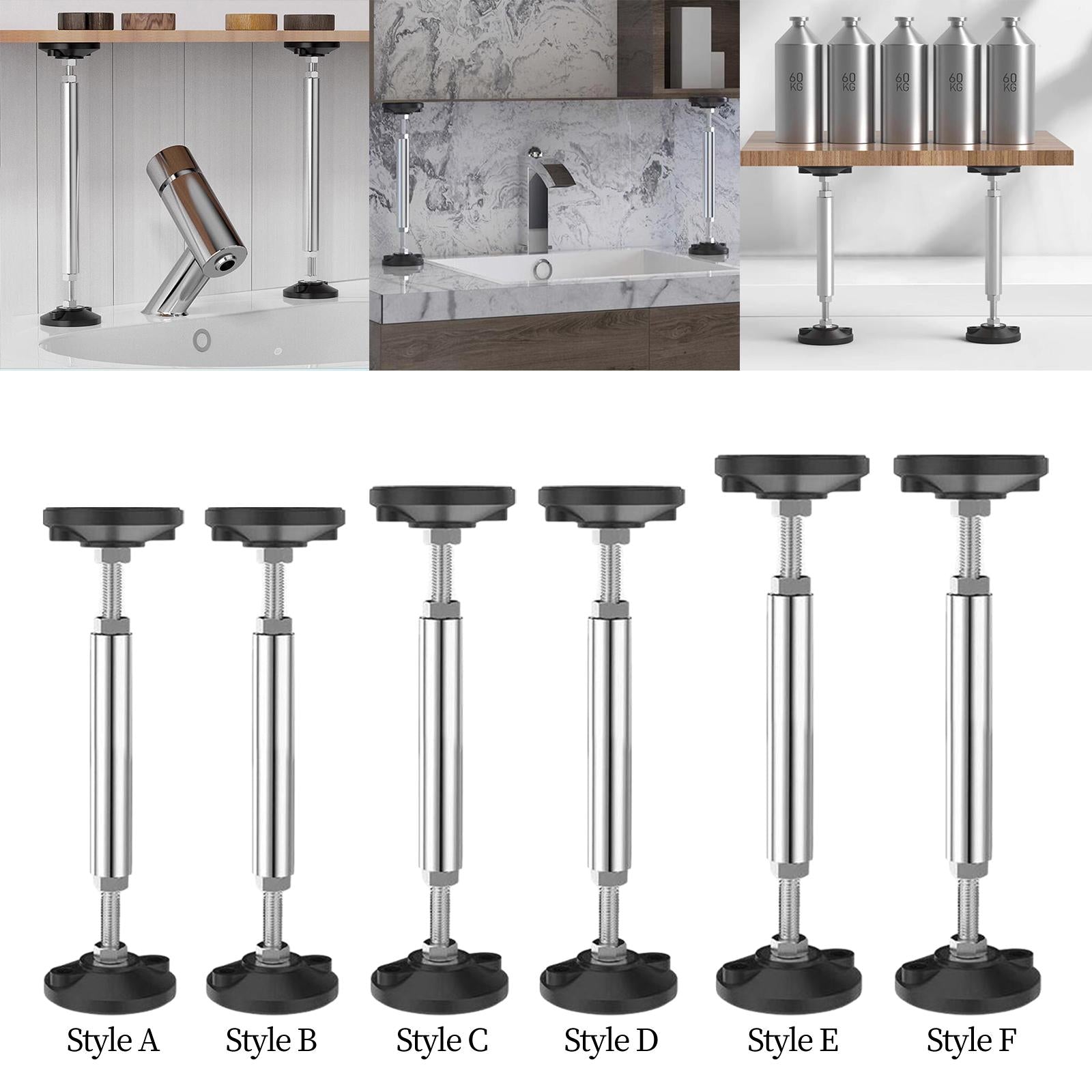 Cabinet Leveling Leg Kitchen Vanities Support Foot Stable Base Cupboard Foot Style A