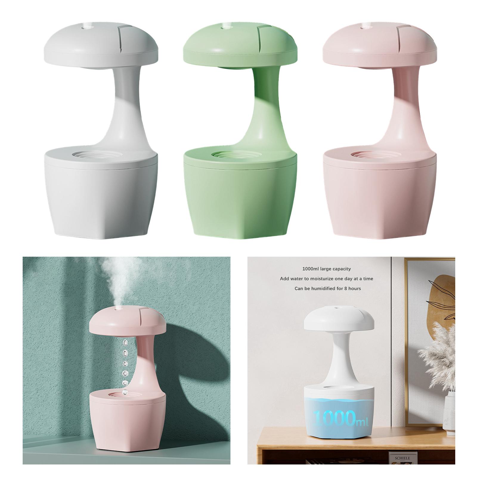 Air Humidifier Portable Anti Gravity Humidifier for Nursery Dorm Living Room White