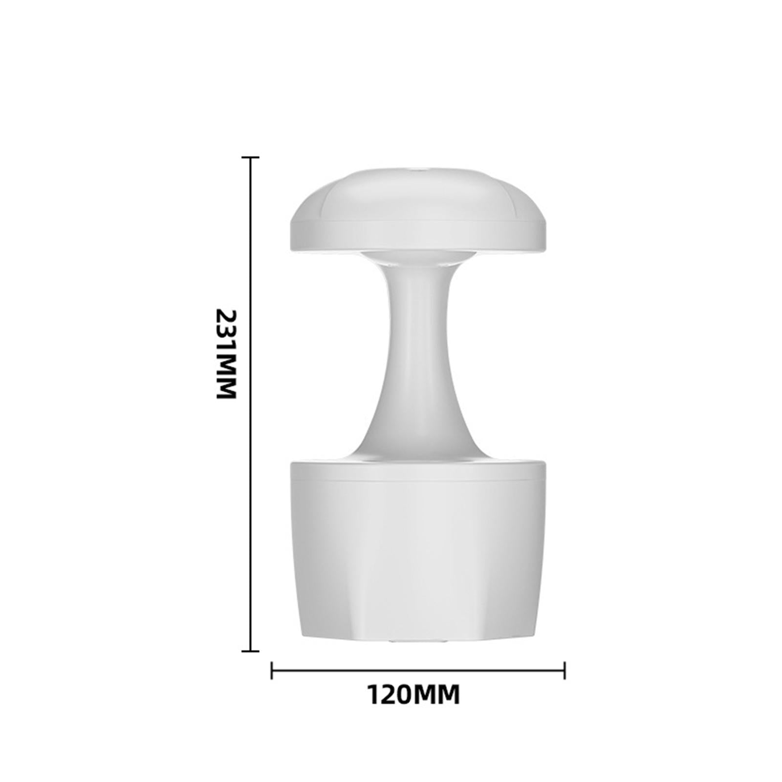 Air Humidifier Portable Anti Gravity Humidifier for Nursery Dorm Living Room White