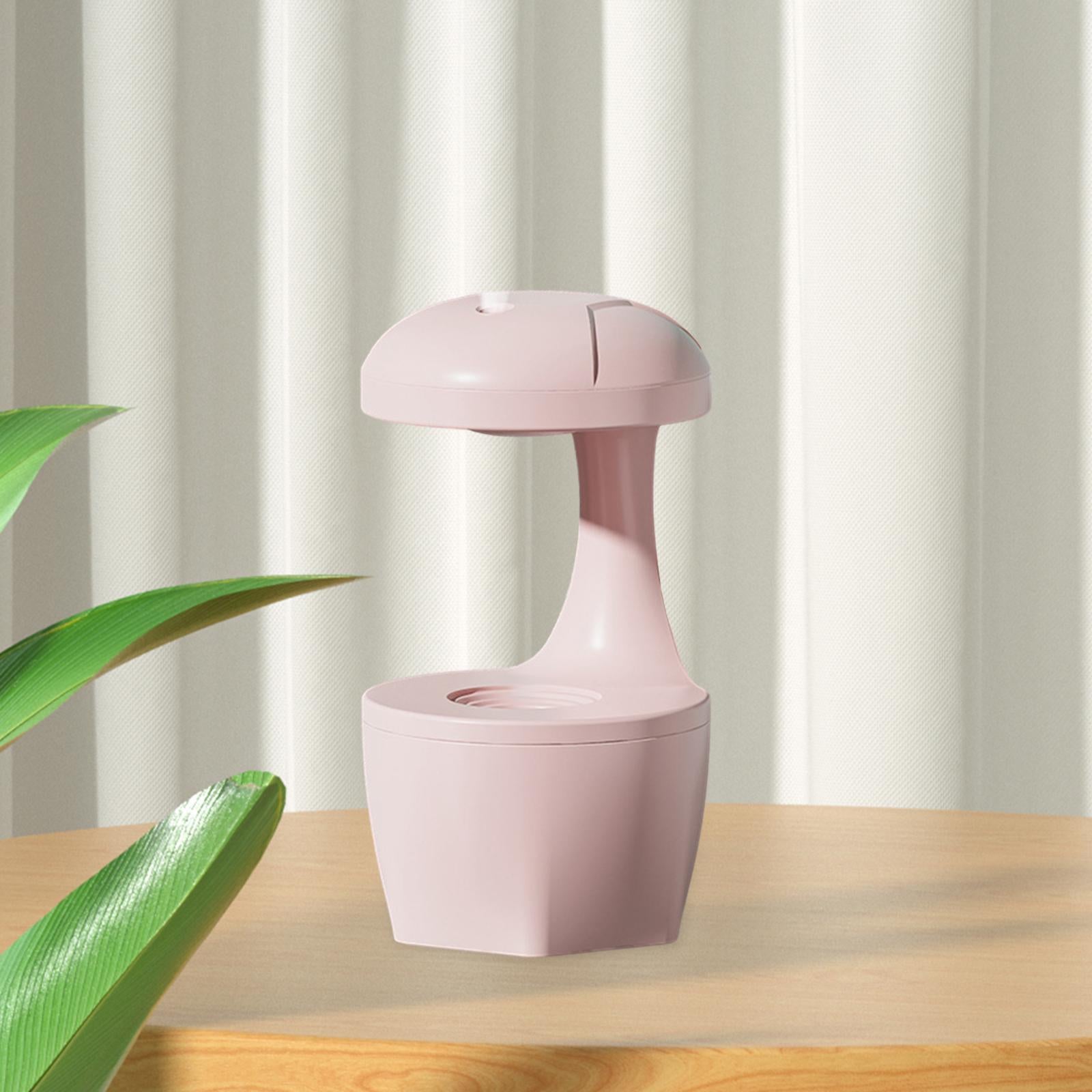 Air Humidifier Portable Anti Gravity Humidifier for Nursery Dorm Living Room Pink