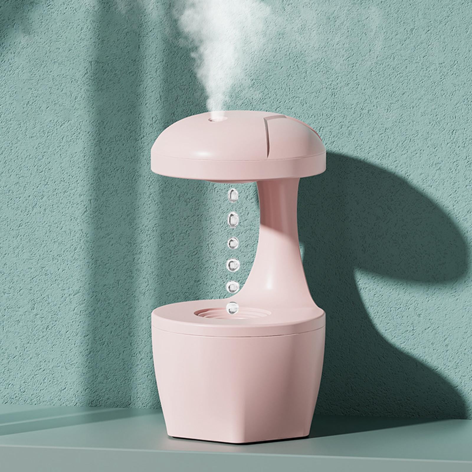 Air Humidifier Portable Anti Gravity Humidifier for Nursery Dorm Living Room Pink