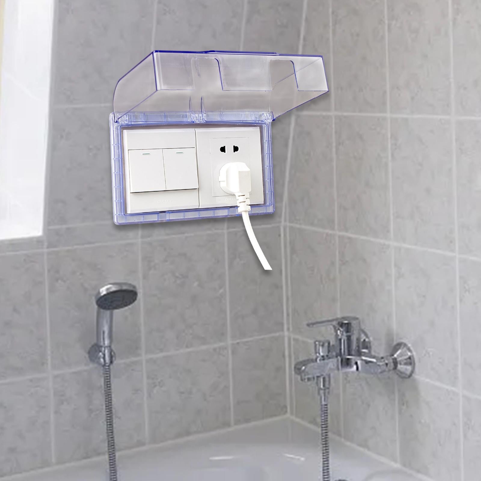 86 Type Waterproof Outlet Cover Waterproof Switch Cover for Home Improvement