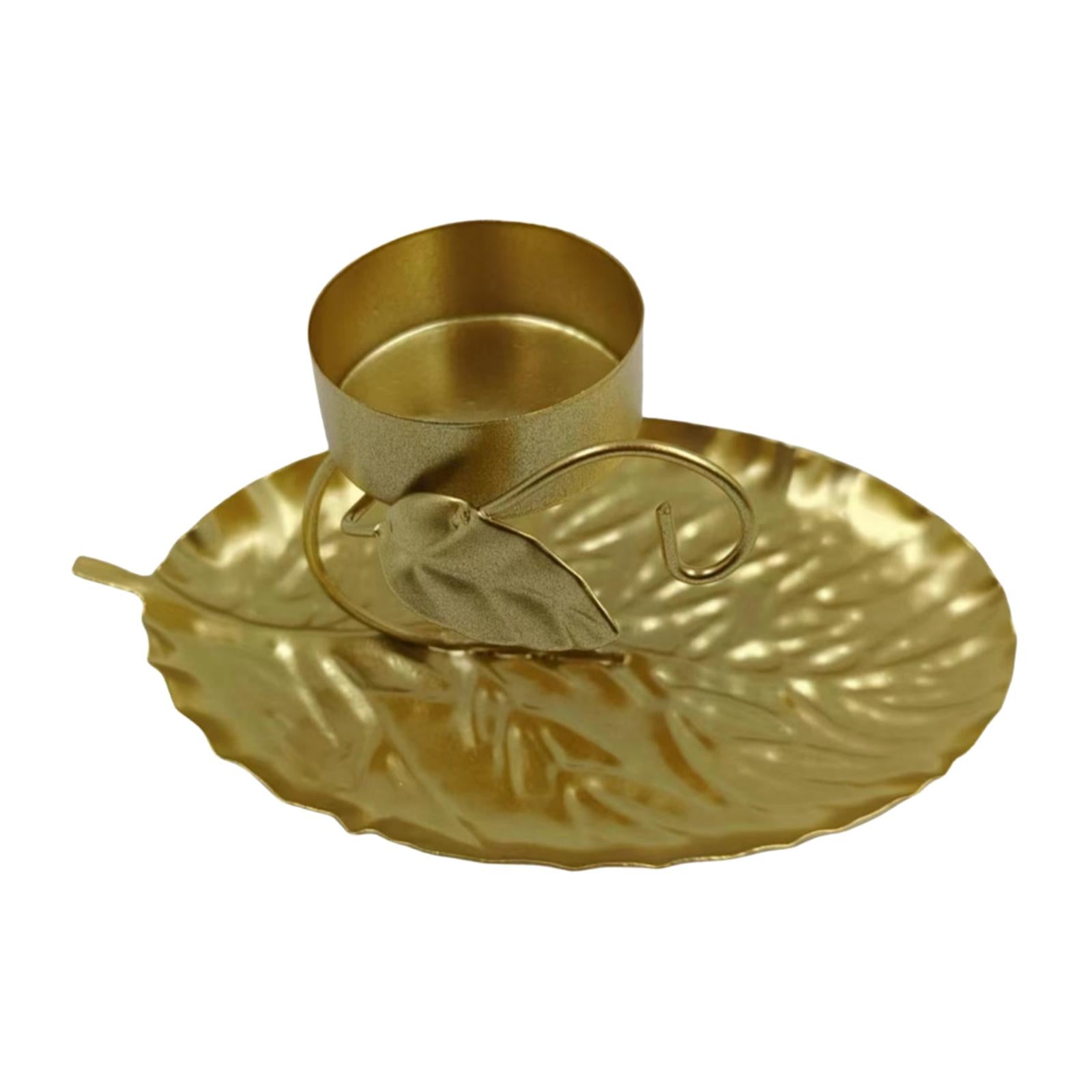 Metal Candlestick Home Party Wedding Table Centerpiece Tealight Candleholder Style B 13.5x8.5x6cm