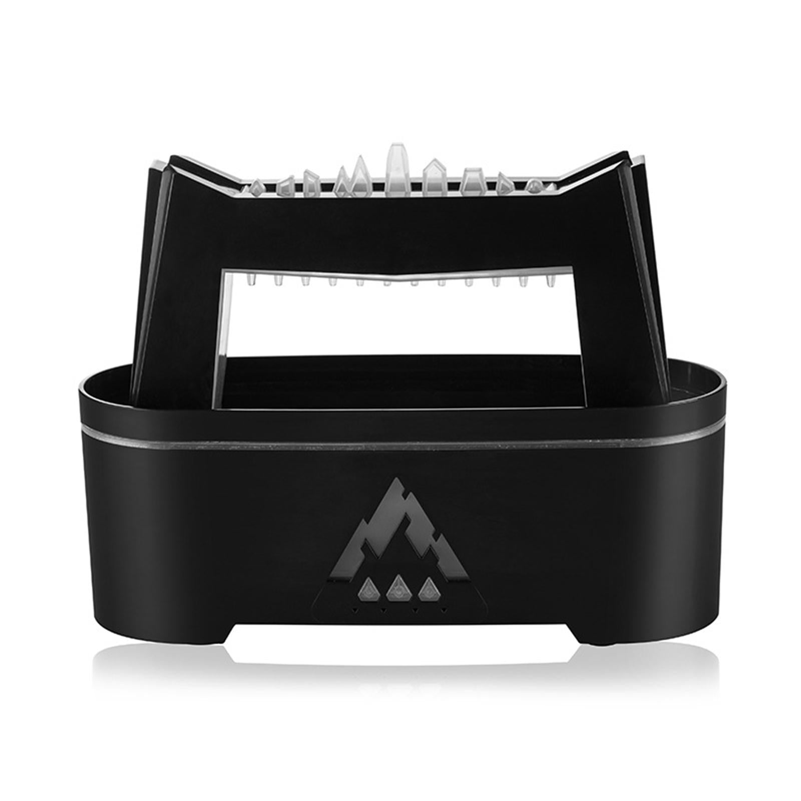 Raindrops Aroma Diffuser 300ml Capacity Mini Humidifier for Working Sporting Black