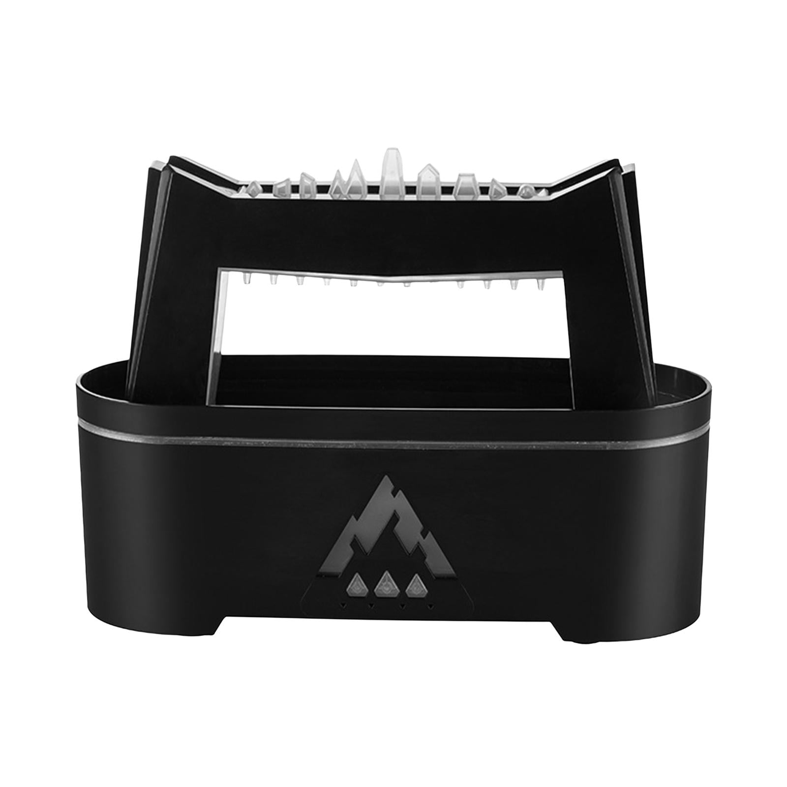 Raindrops Aroma Diffuser 300ml Capacity Mini Humidifier for Working Sporting Black