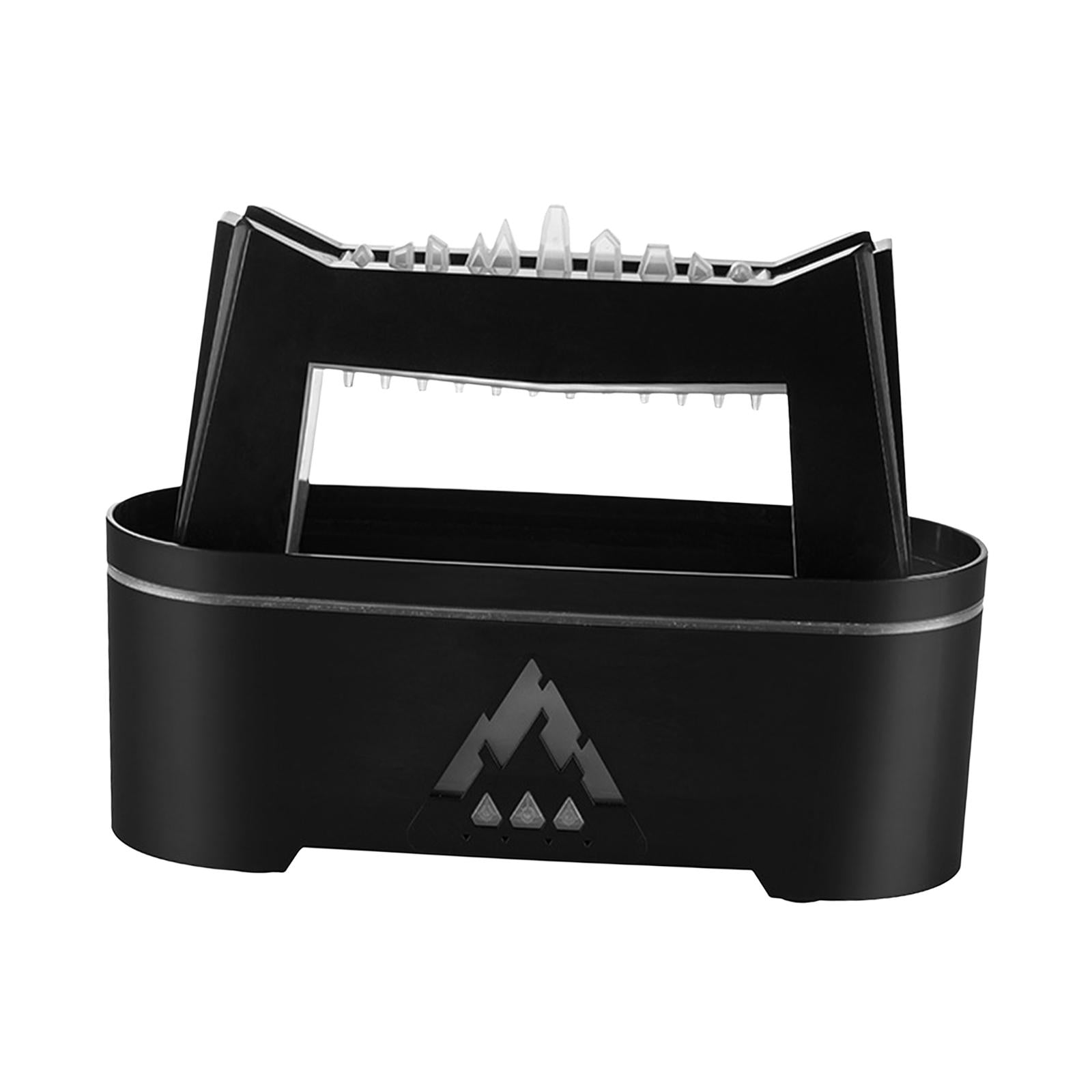 Raindrops Aroma Diffuser 300ml Capacity Mini Humidifier for Working Sporting Black