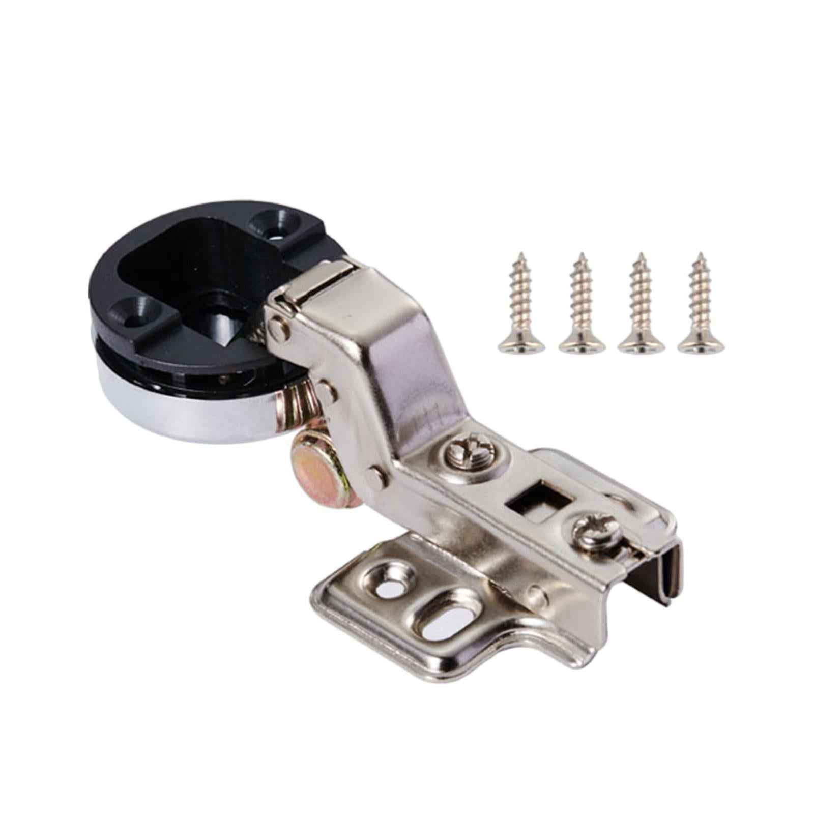 Glass Door Hinges 35mm Cup Screws Practical DIY Hinges Home Cabinet Hardware Big Bend